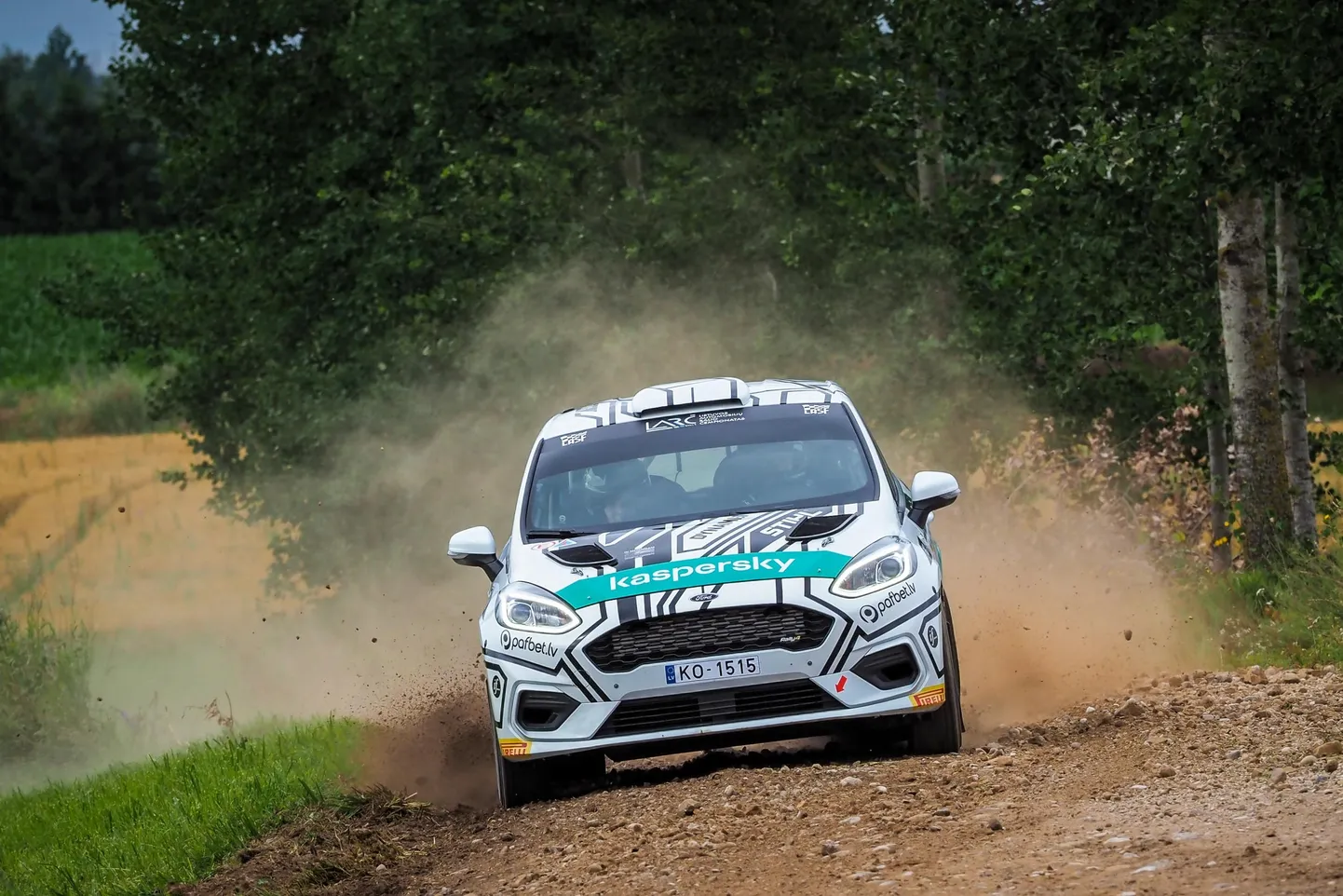 Reinis Nitišs rallijā Samsonas