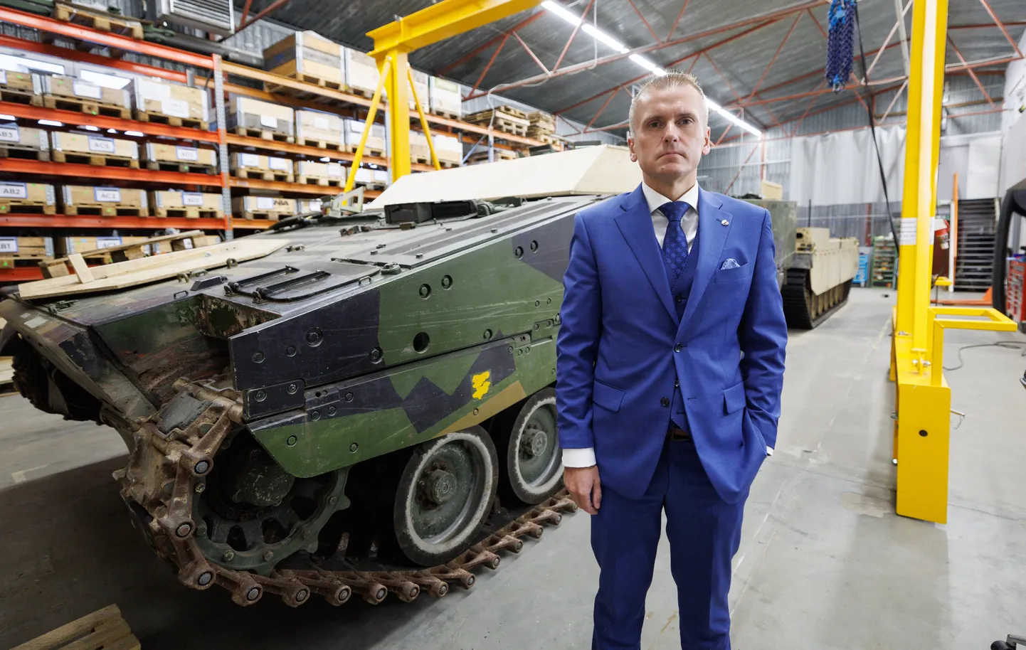 Milrem Robotics juhatuse esimees Kuldar Väärsi.