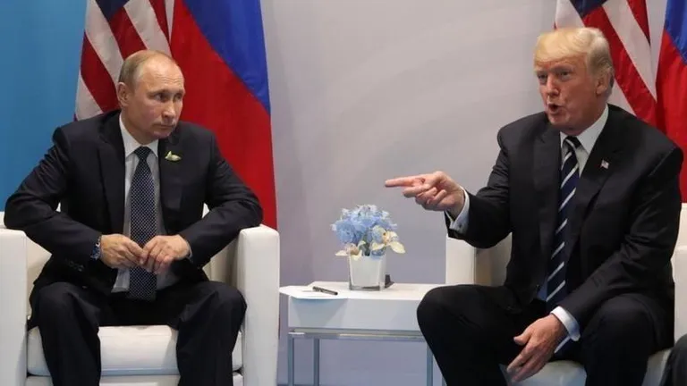 Путин и Трамп.