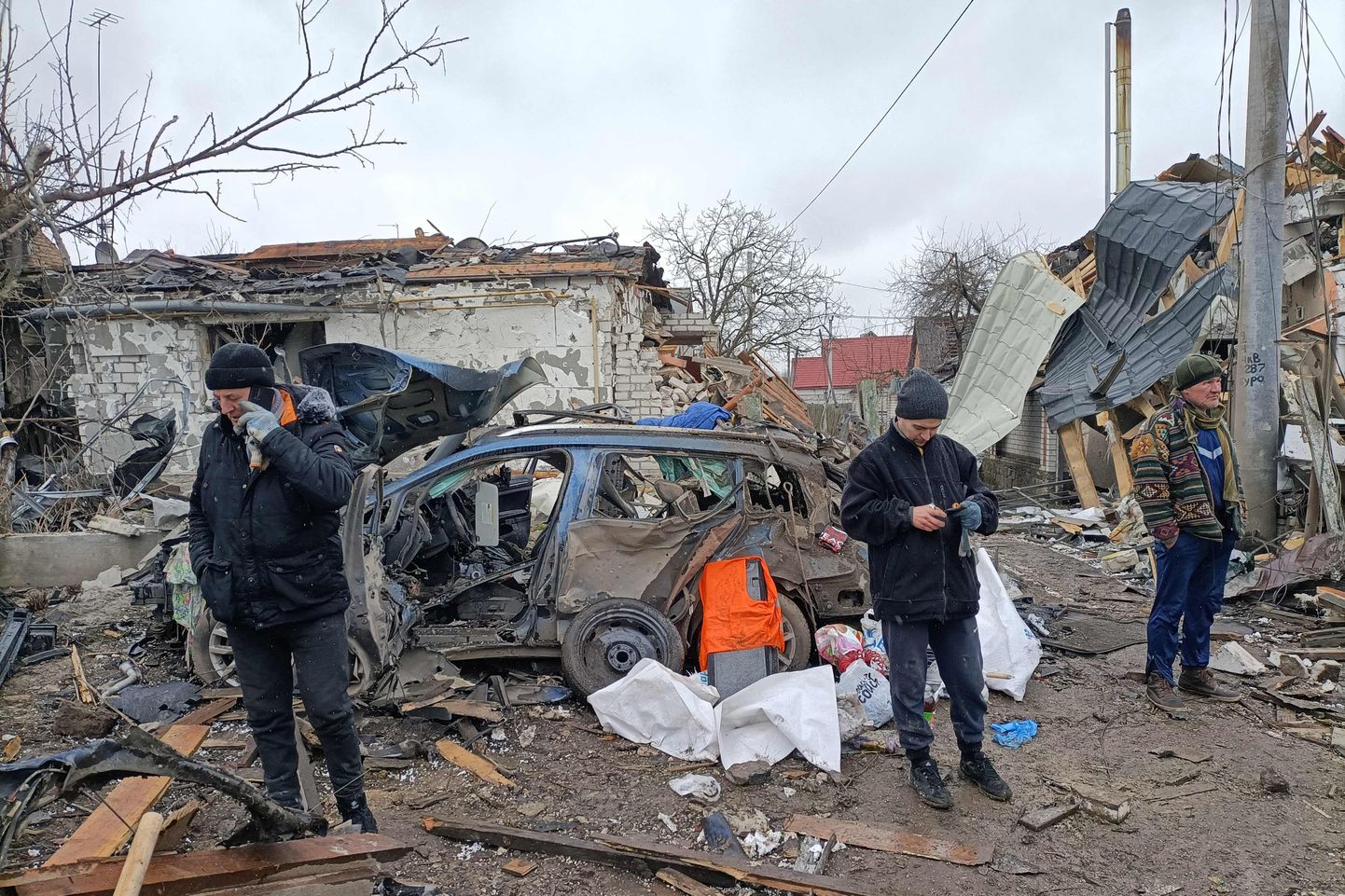 Ukraina linn Zhytomyr pärast Venemaa poolset pommitamist 1. märtsil