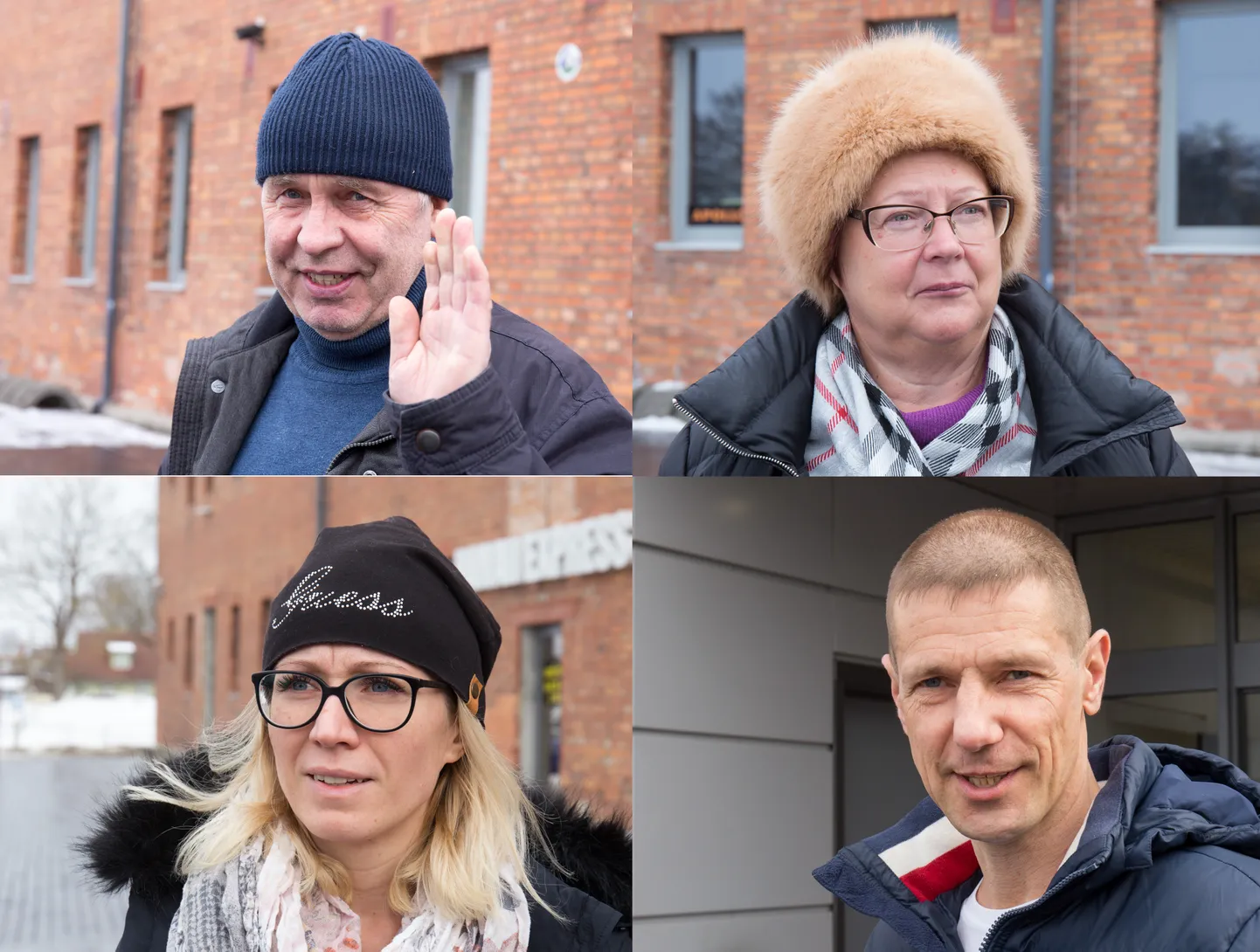 Sakala küsimusele vastanud inimesed (ülevalt vasakult) Udo Kelk, Helve Pärtel, Ele Becker ja Kaupo Tomp