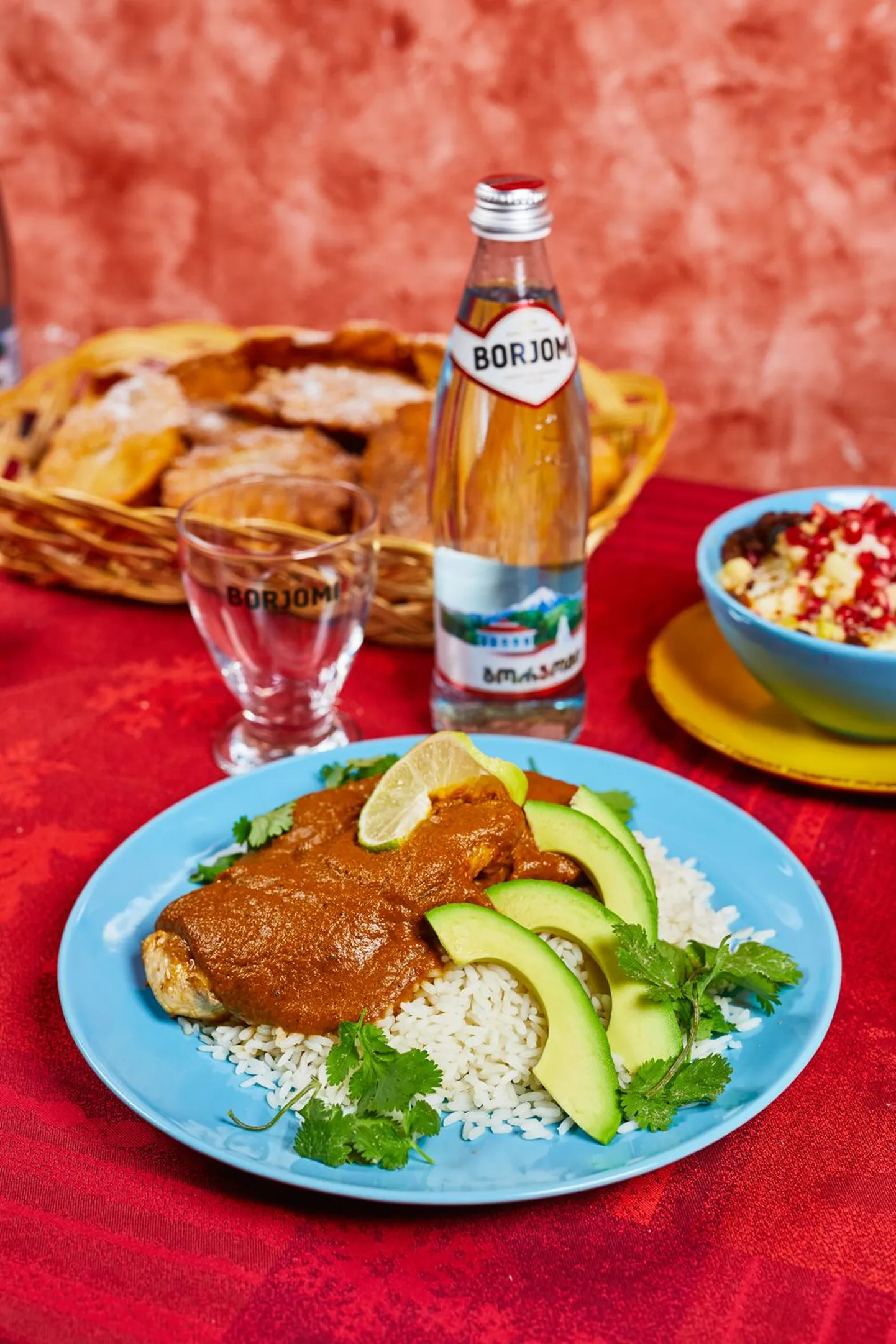 Mole de chile ancho y calabaza