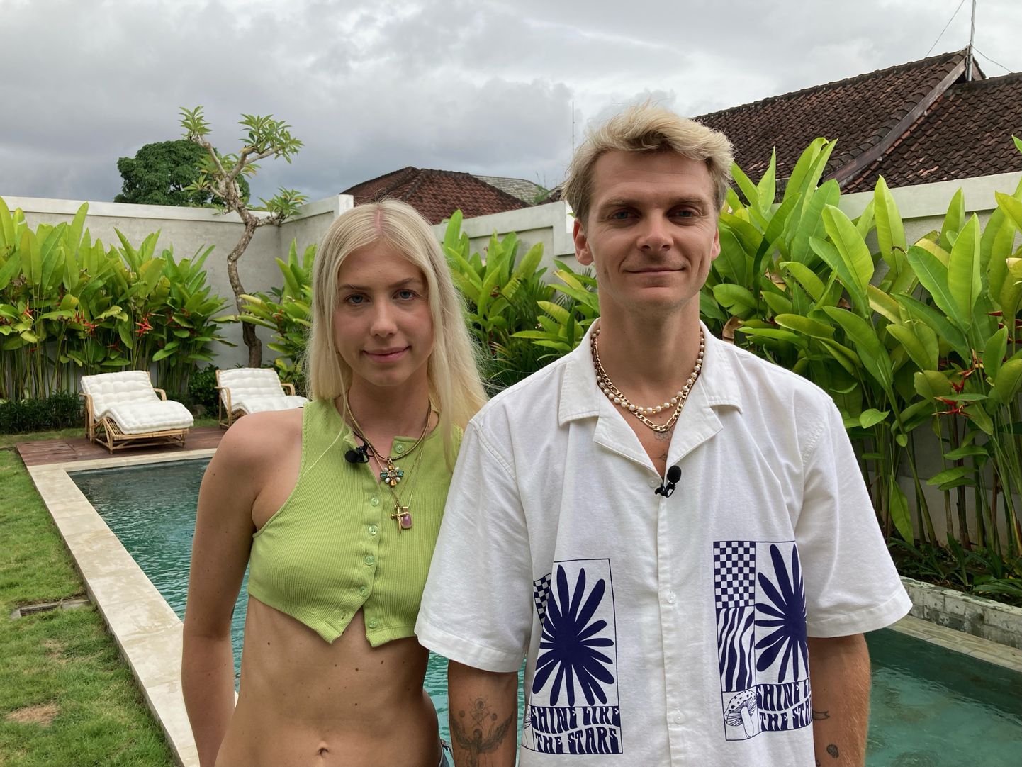 Balil elavad sisuloojad Katri ja Juhani.