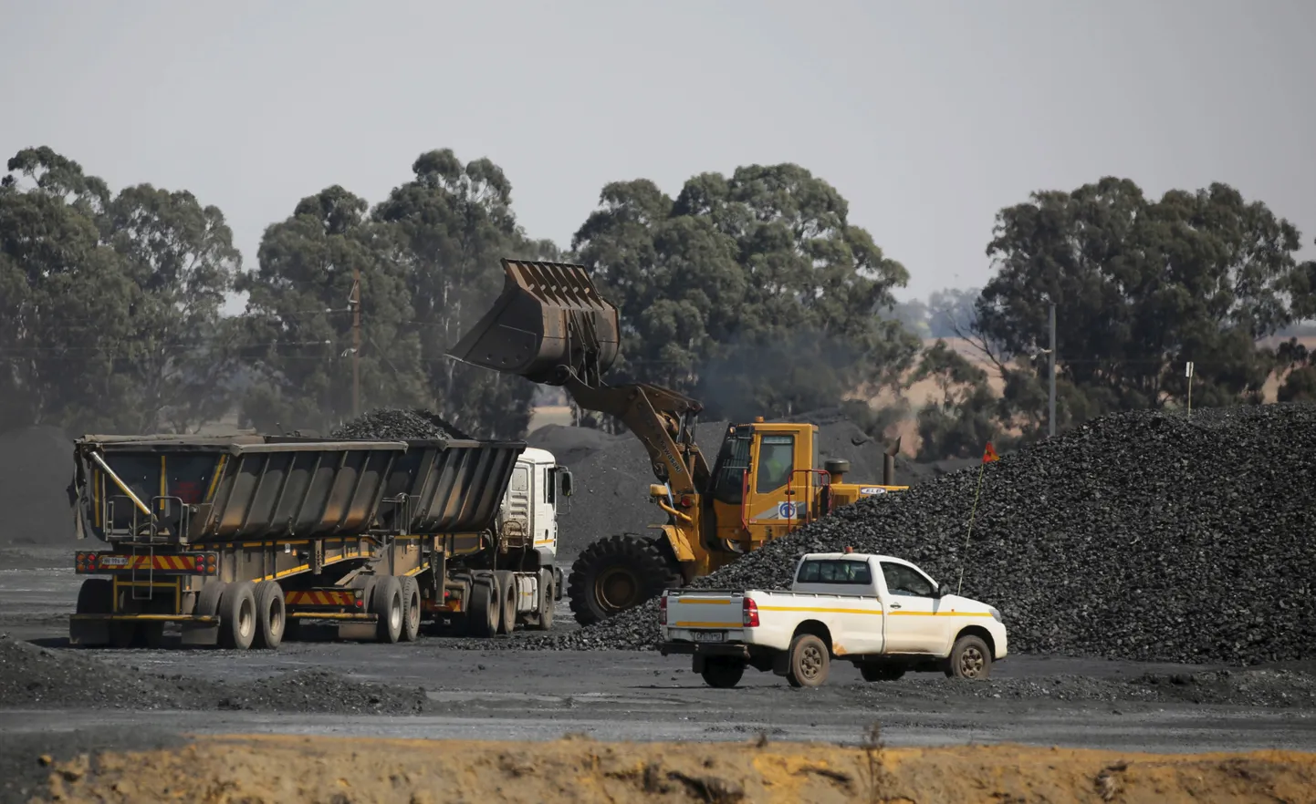 Üks Glencore'i 150 kaevandusest, Woestalleeni söekaevandus Lõuna-Aafrika Vabariigis.