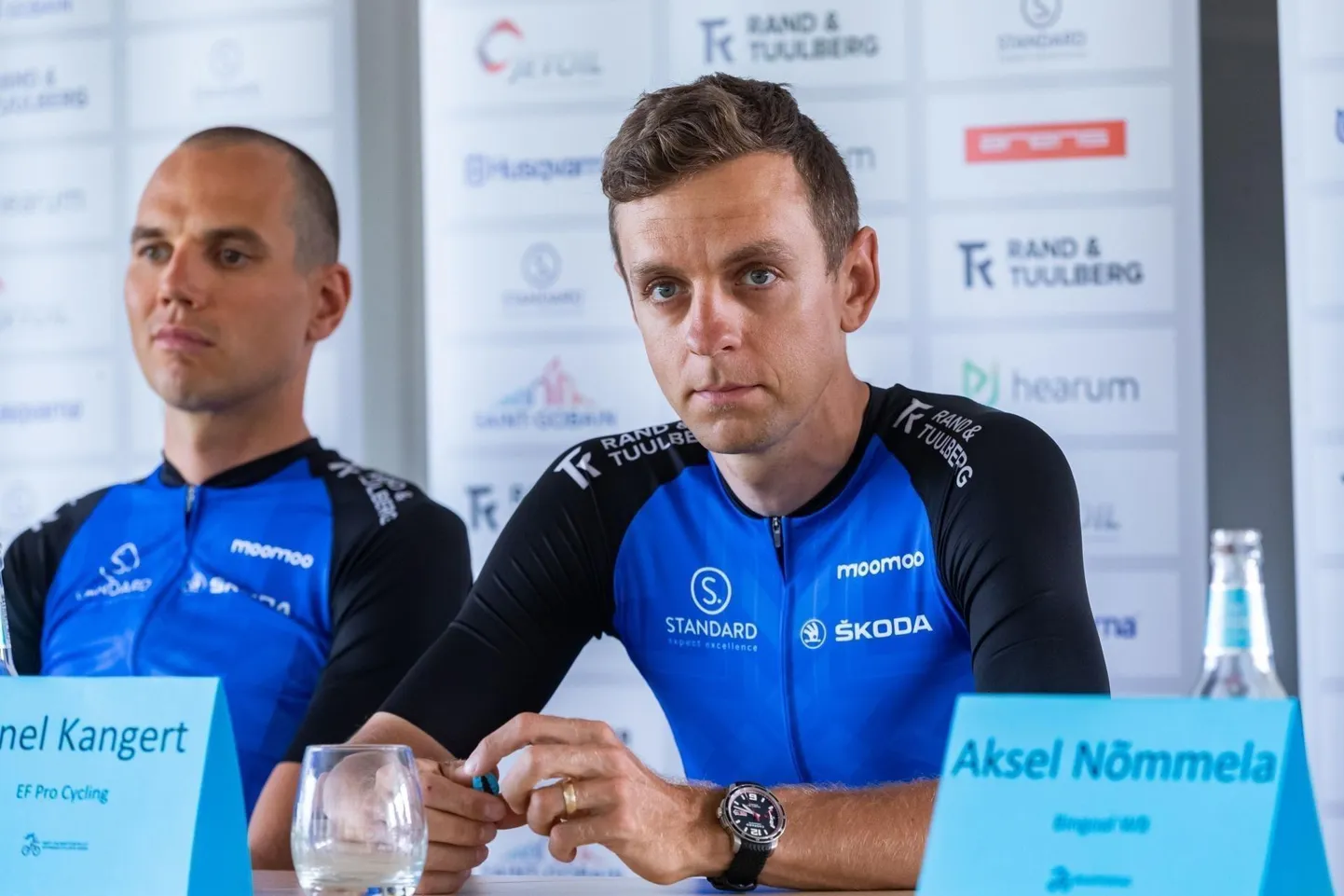 Tanel Kangert (paremal) ja Rein Taaramäe.