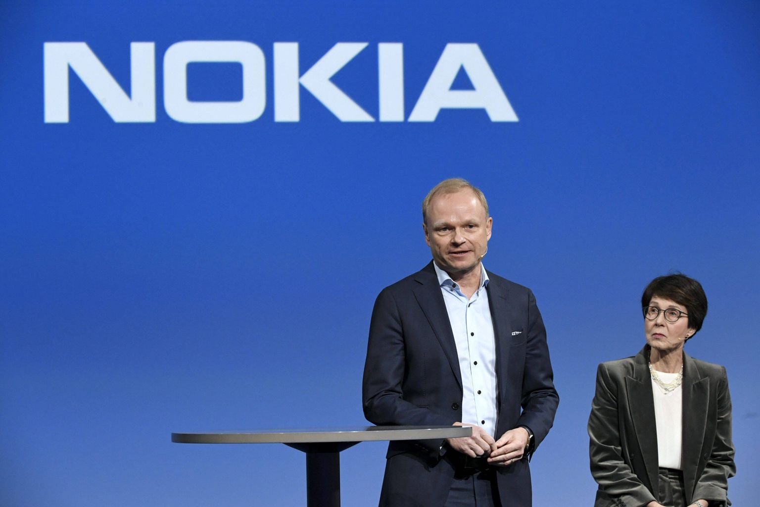 Nokia juht Pekka Lundmark jäi tulemustega rahule