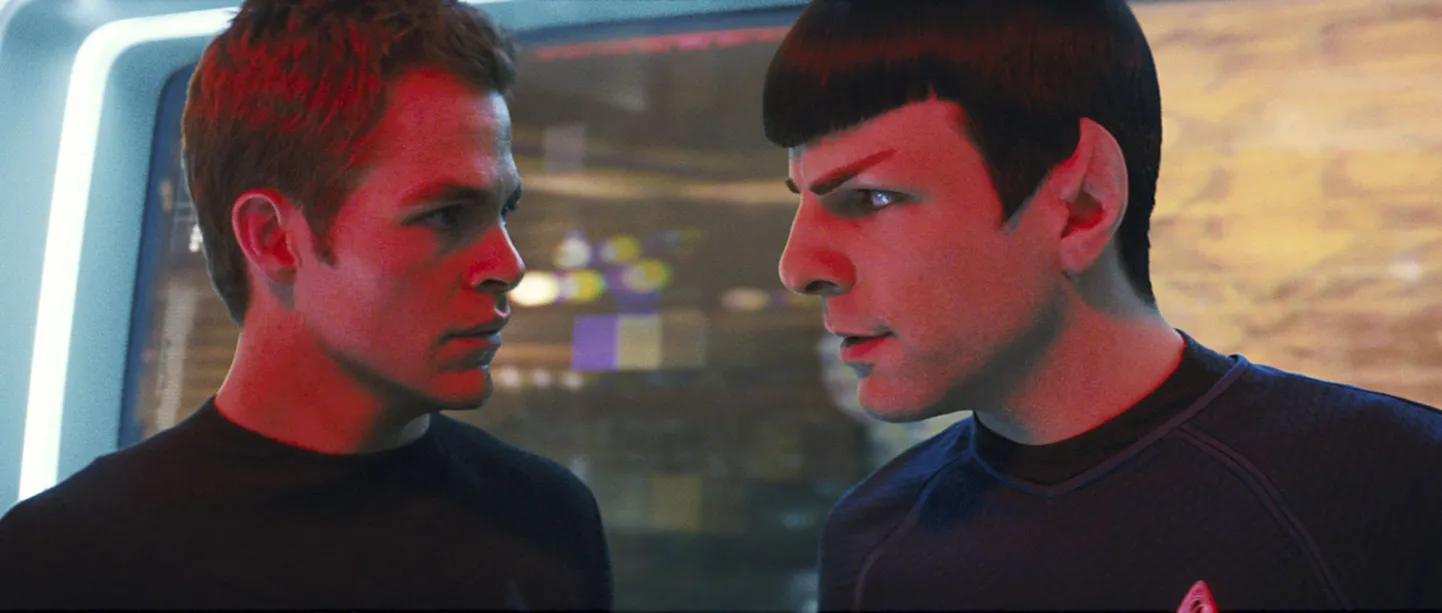 Chris Pine (vasakul) ja Zachary Quinto