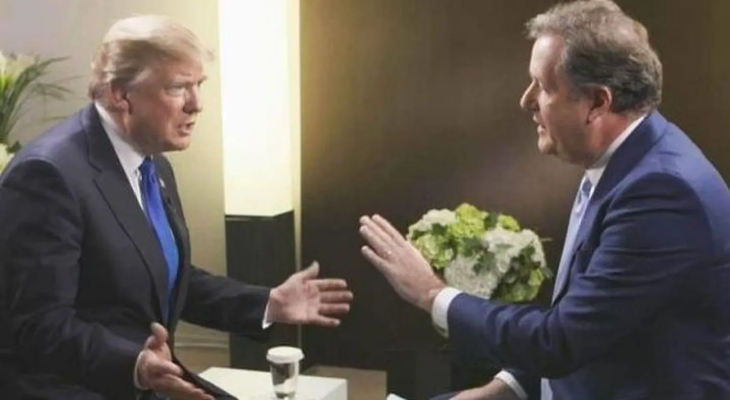 Donald Trump ja Piers Morgan