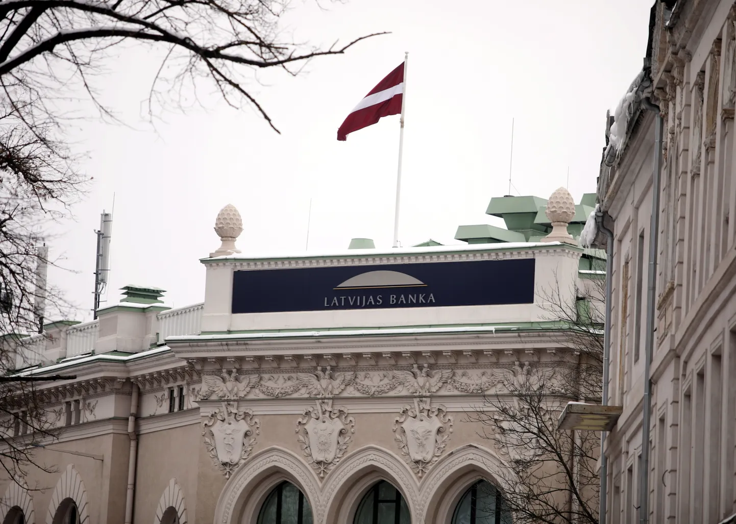 Latvijas bankas ēka.