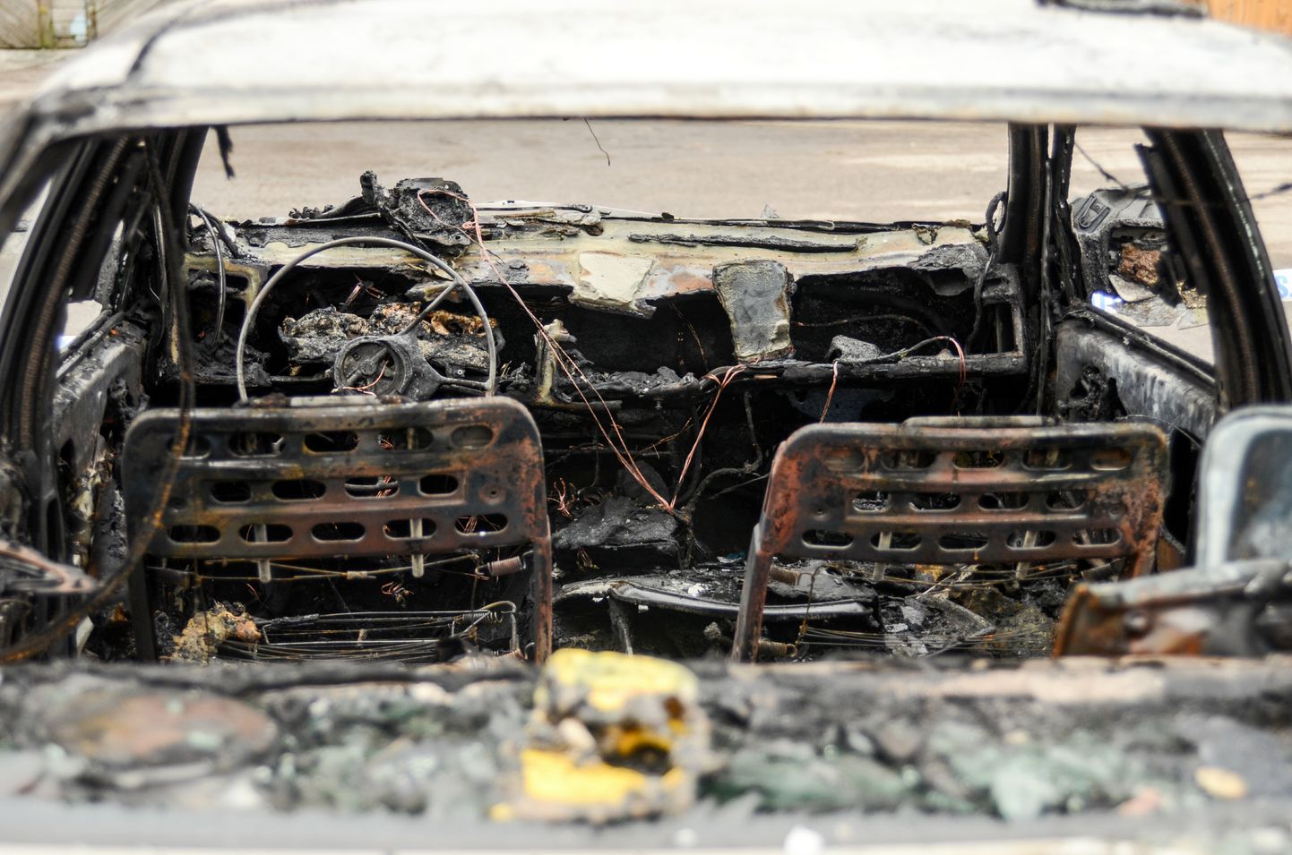 Varastatud sõidukid leiti põlenuna. (pilt illustratiivne)