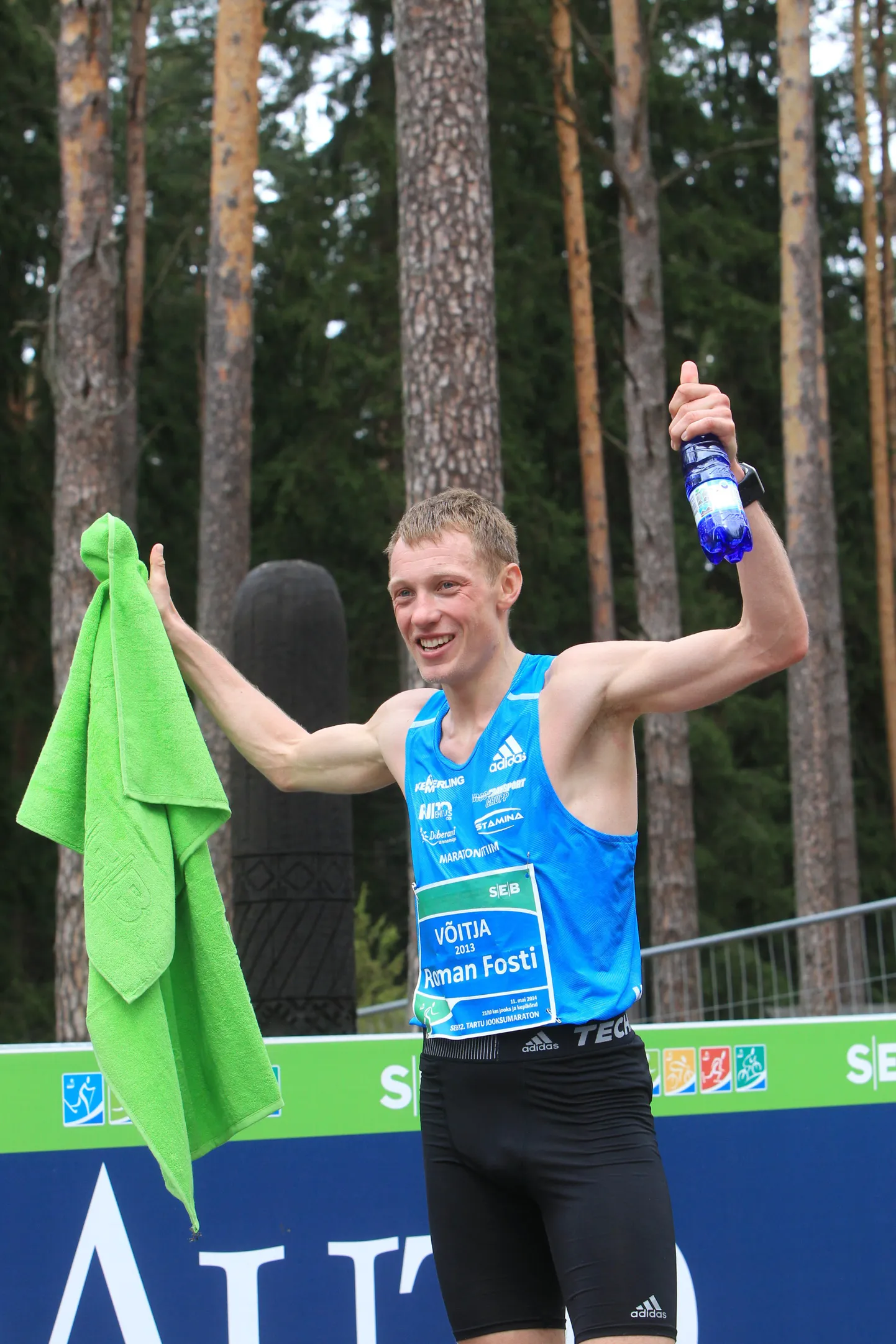 Pildil meeste võitja Roman Fosti