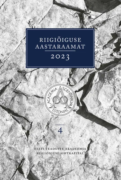 Riigiõiguse aastaraamat 2023.