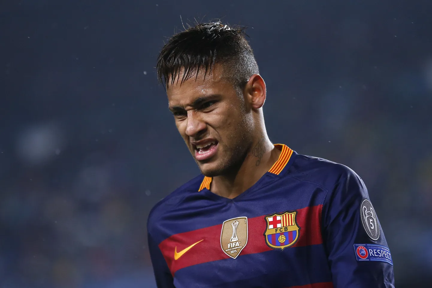 Barcelona ründaja Neymar.