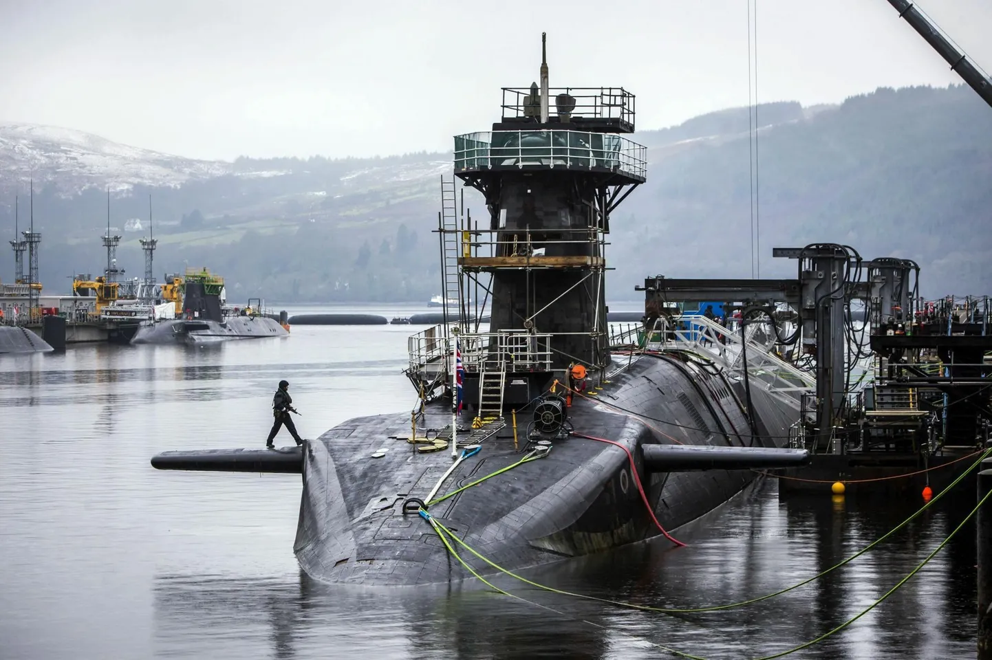 Üks neljast Briti tuumaallveelaevast –​ HMS Vigilant.