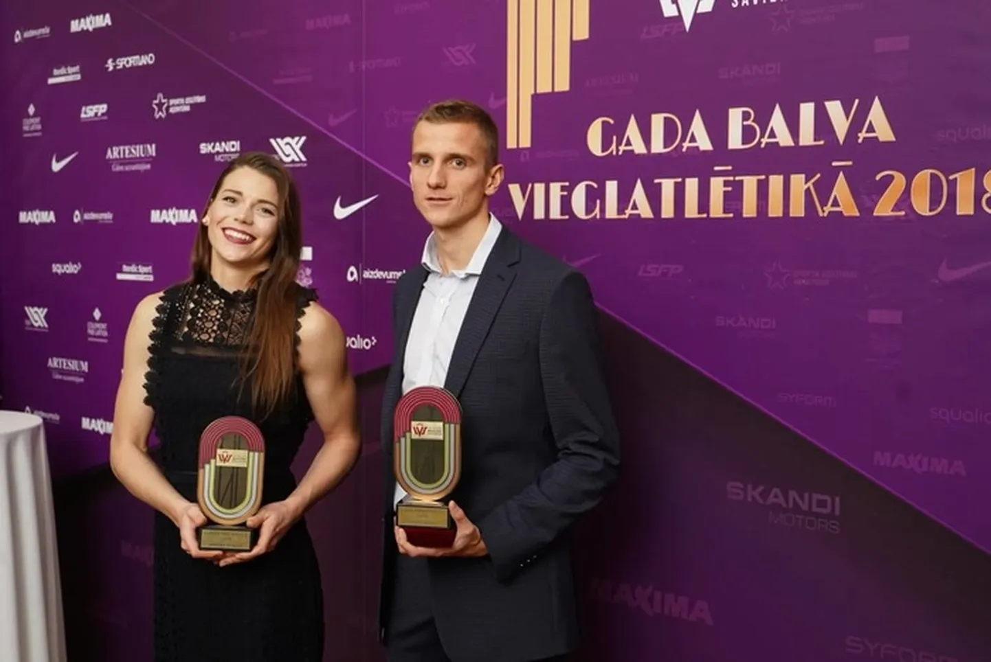 Sindija Bukša un Jānis Leitis