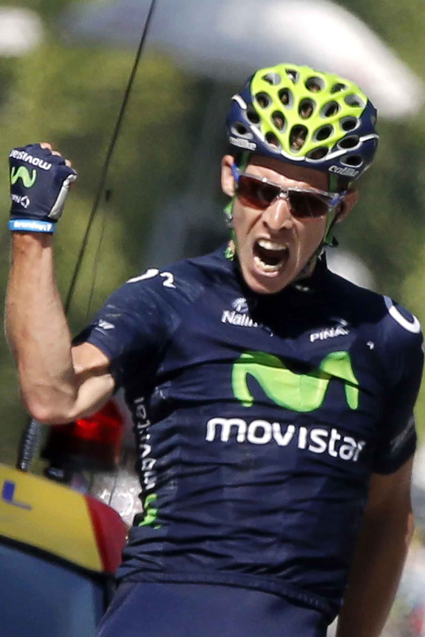 Rui Alberto Costa võitu tähistamas.