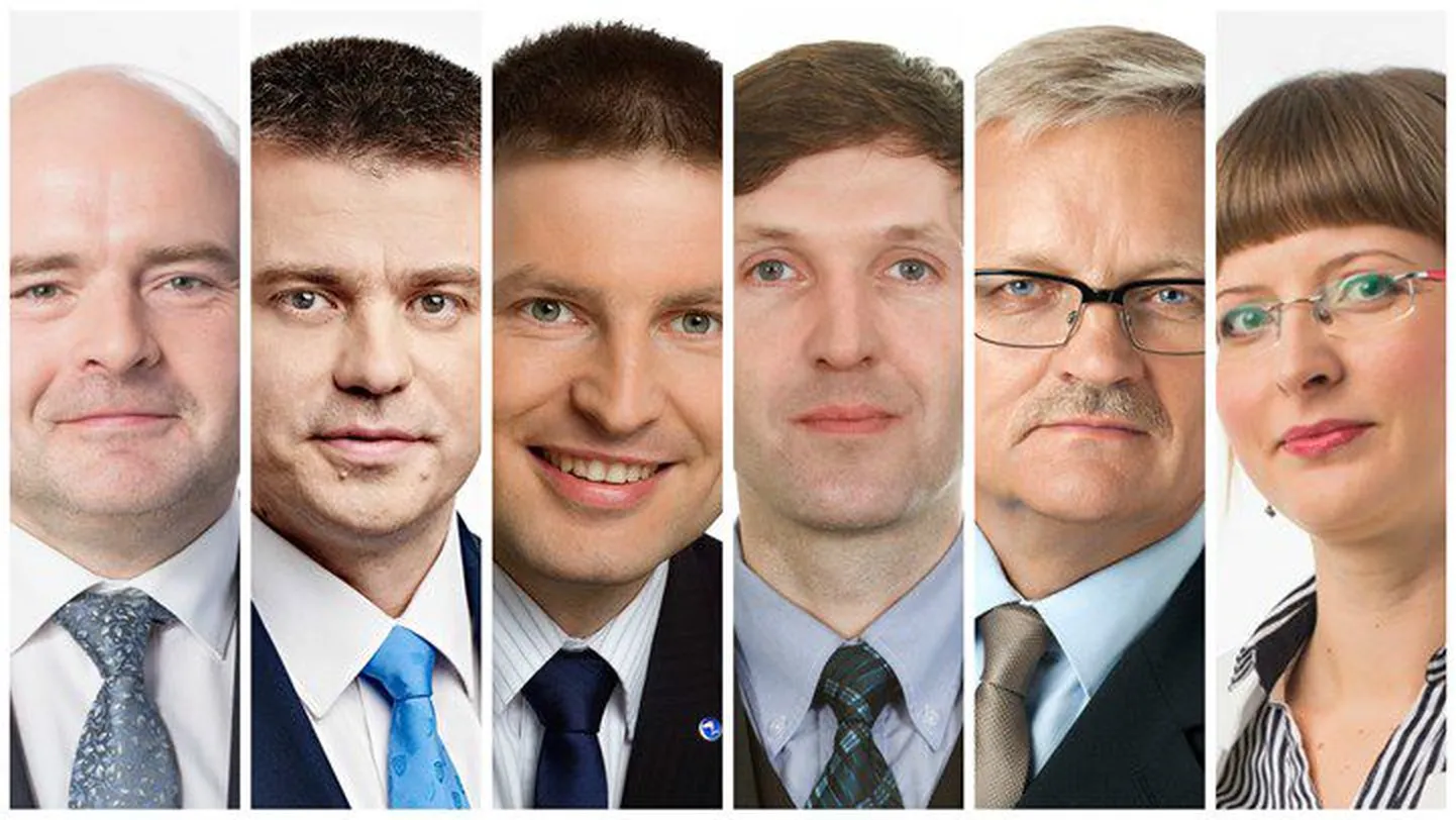 «Foorumis» arutavad riigiasutuste Tallinnast mujale kolimise vajadust Andres Anvelt, Urmas Reinsalu, Hanno Pevkur, Martin Helme, Tarmo Tamm ja Külliki Kübarsepp.