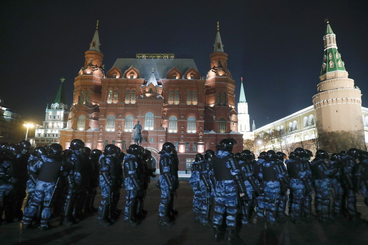 Protesti Maskavā.