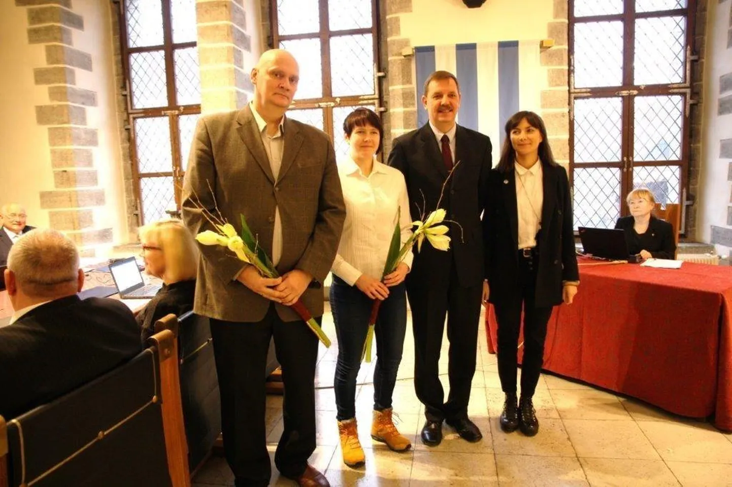 Vladimir Kulikov (left).