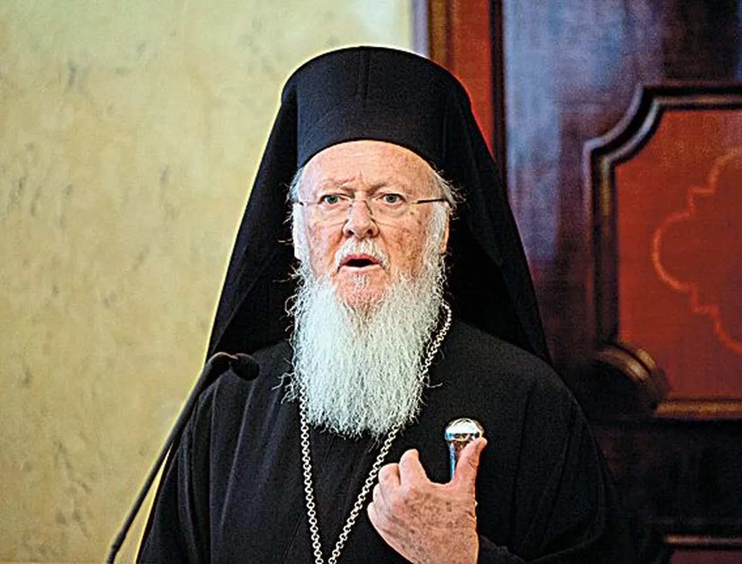 Konstantinoopoli patriarh Bartolomeus.