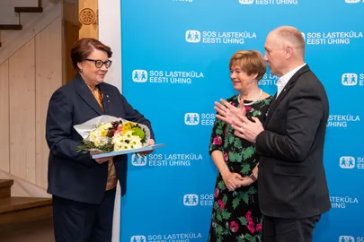 Sirje Karis sai SOS Lasteküla patrooniks.