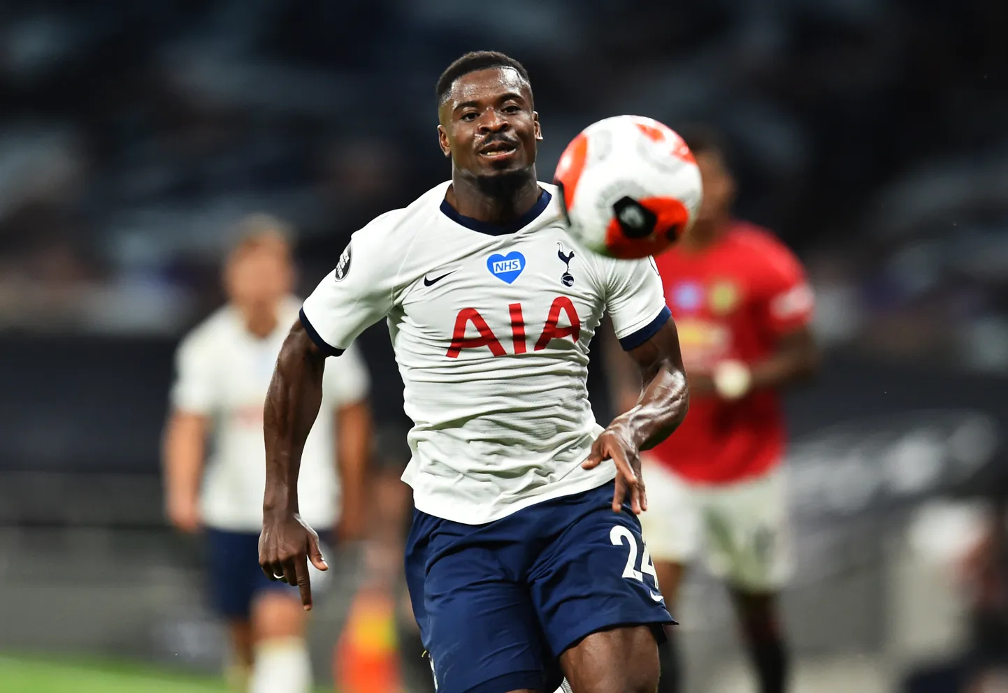 Tottenhami jalgpallur Serge Aurier.