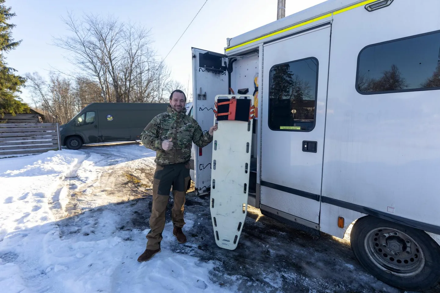 Martin Tanningu sõnul osteti kiirabiauto 9000 euro eest.