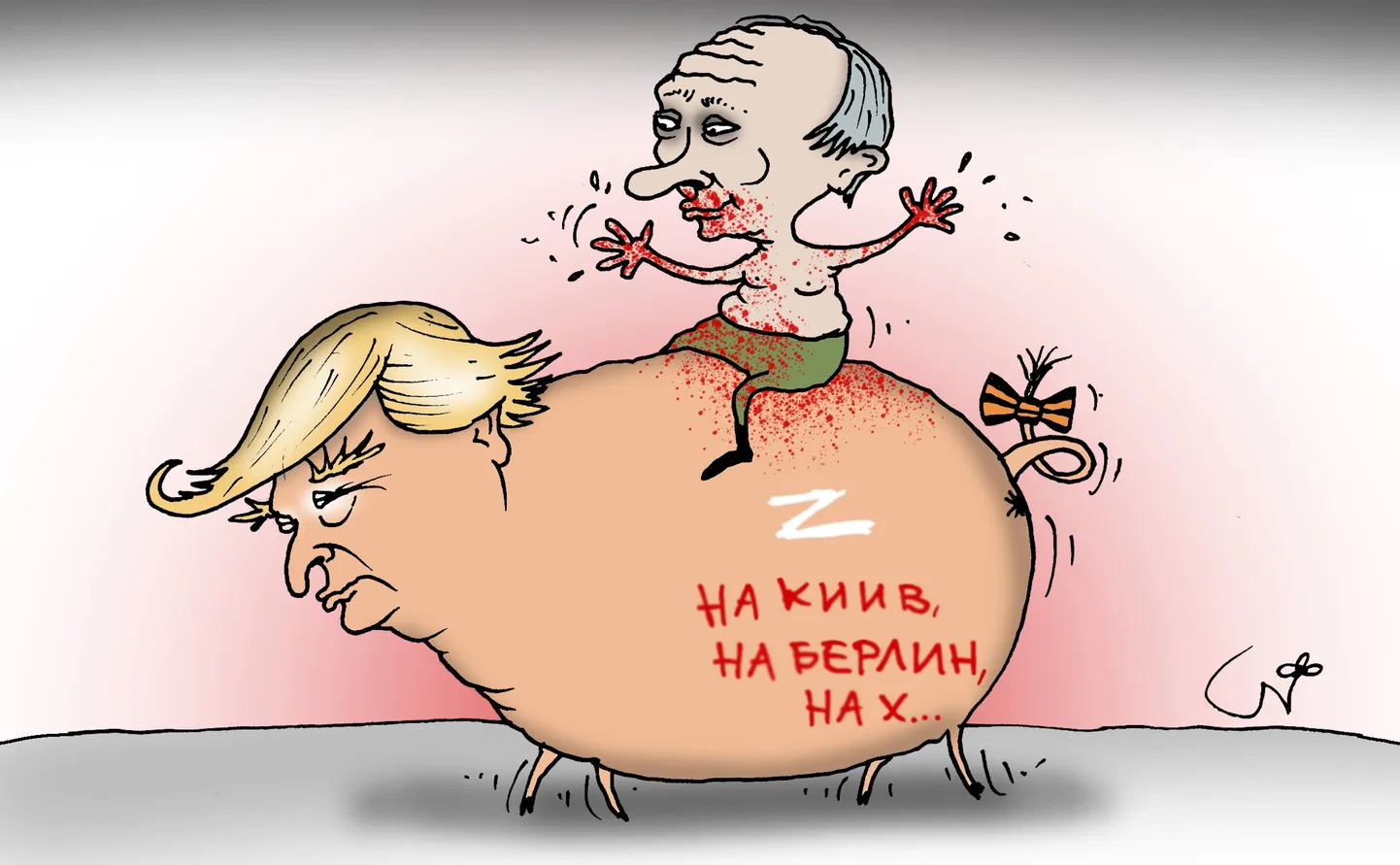 Urmas Nemvalts joonistab.