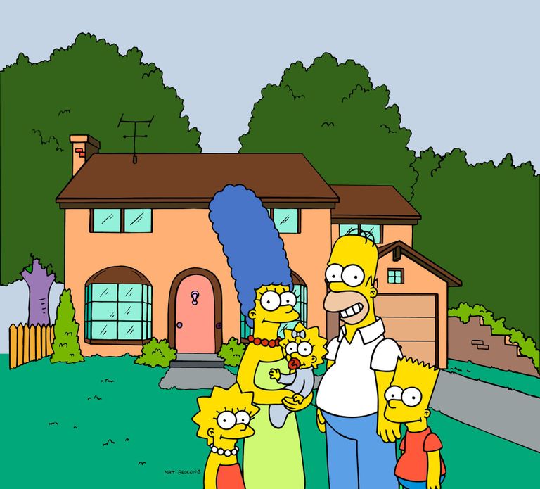 «Simpsonid» - Lisa, Marge, Maggie, Homer ja Bart Simpson / Reuters/AFP/AP/SCANPIX