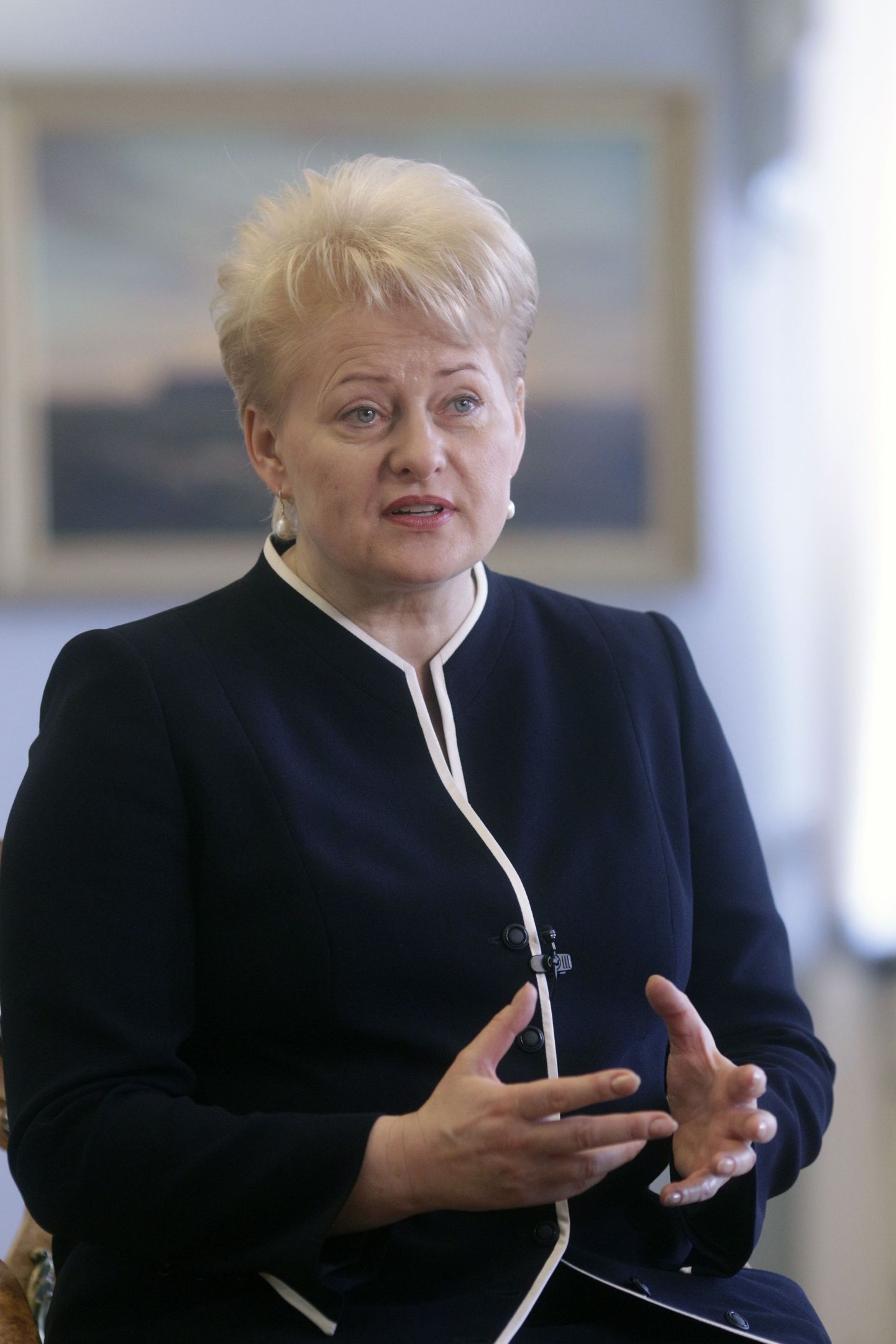 Leedu president Dalia Grybauskaite