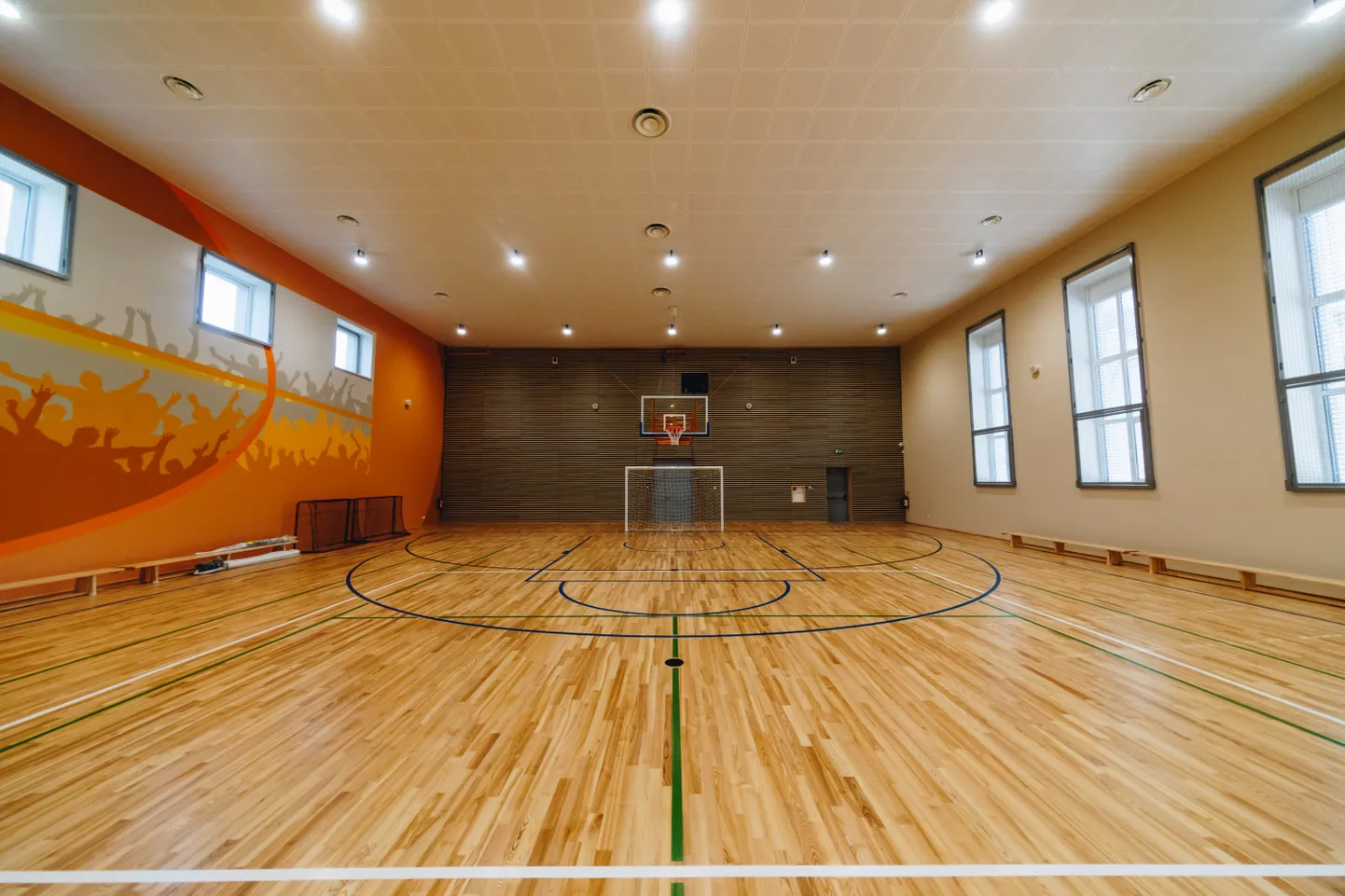 Sporta skolas ēkas pārbūve par sporta halli
