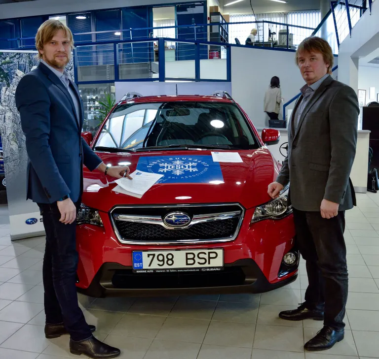 Subaru toetab lumelauasporti ja freestyle-suusatamist.
