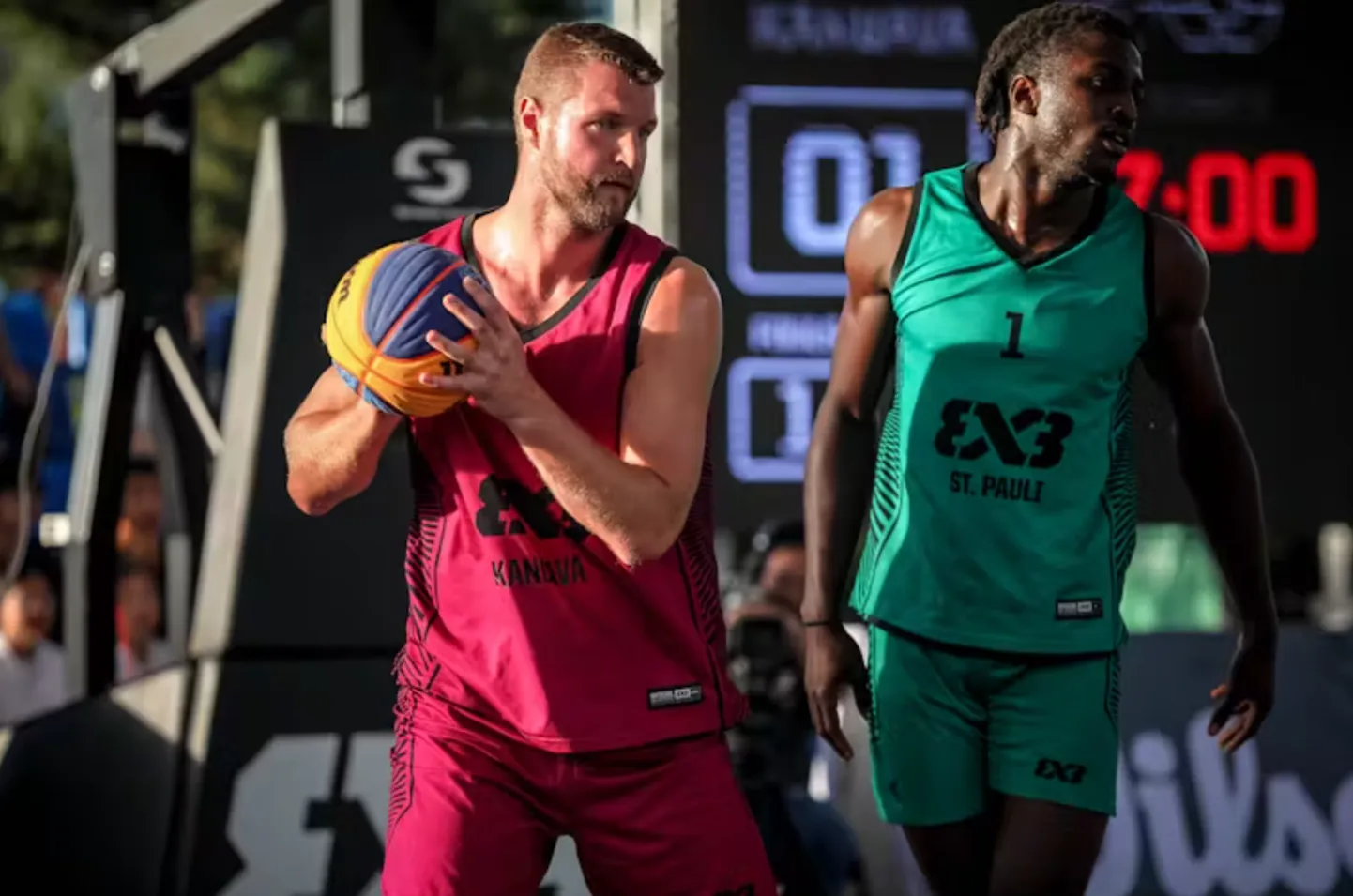 Latvijas 3x3 basketbolists Zigmārs Raimo