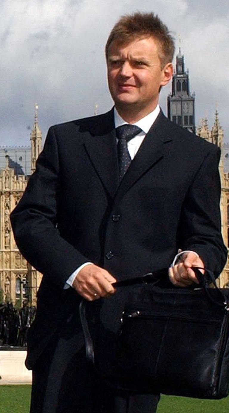 Aleksander Litvinenko 2004 Londonis