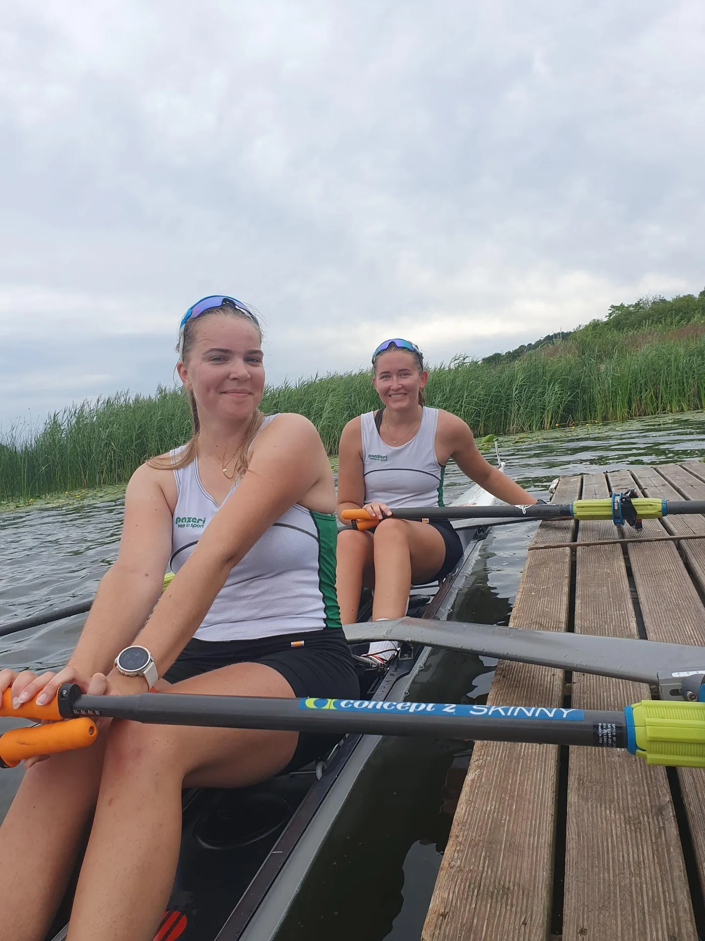 Naiste roolijata kahepaadil tuli Pärnumaa meistri tiitel viljandlannadele. Kiireimad olid Gerli Endrekson ja Helene Dimitrijev (7.54,1).