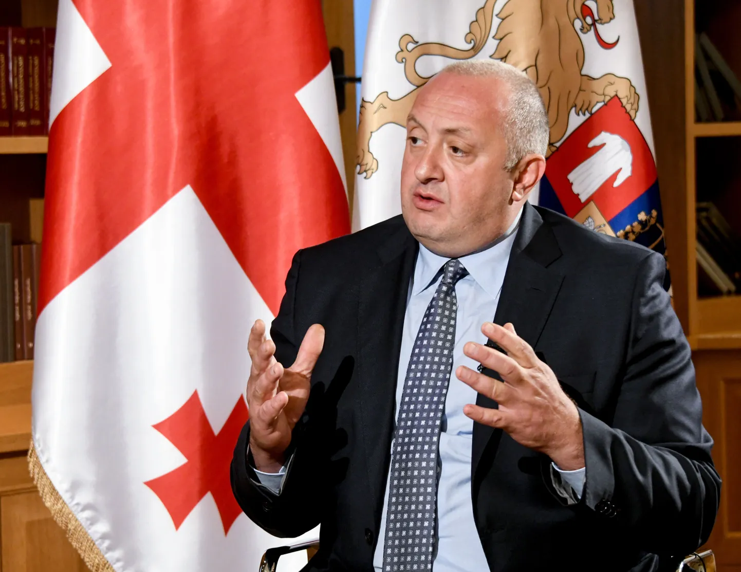 Gruusia ekspresident Giorgi Margvelašvili.
