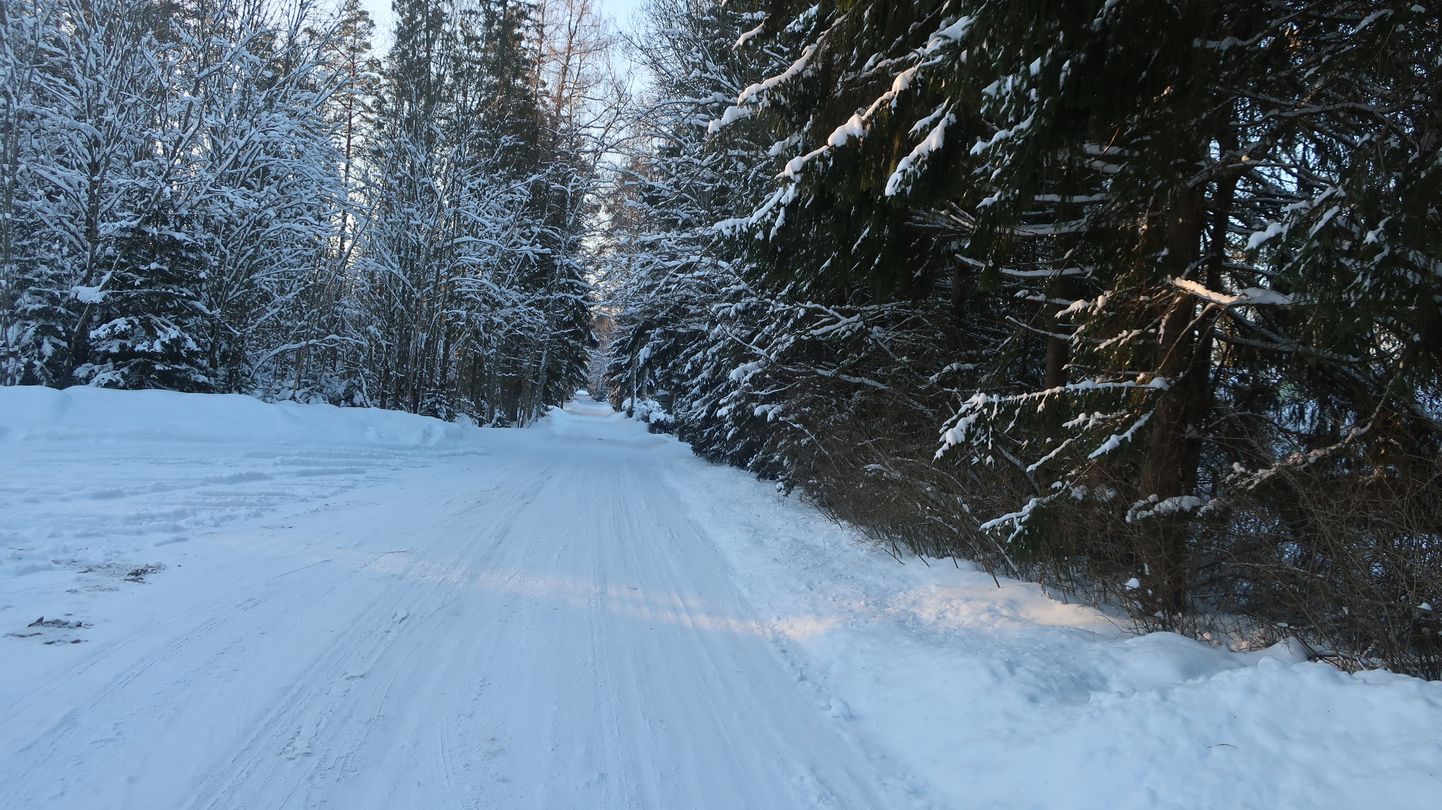 Teed on üle Eesti jäite tõttu paiguti libedad.