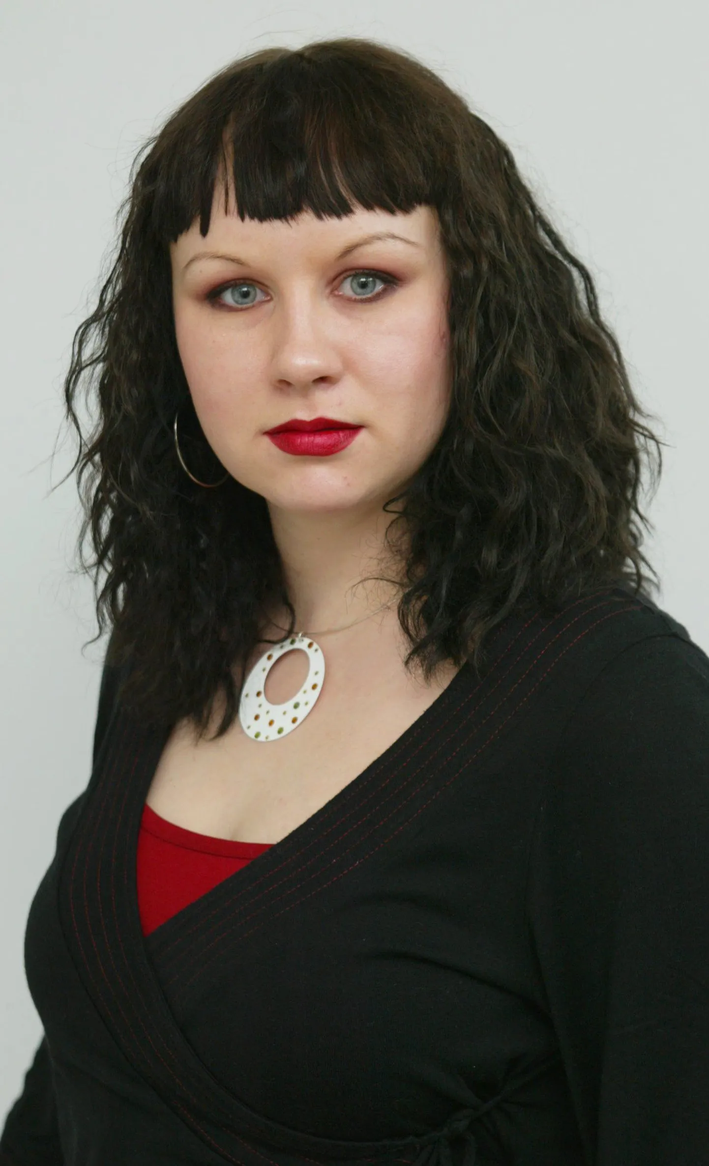 Heili Sibrits Postimehe esimesestel tööpäevadel,  2005. aasta jaanuaris.