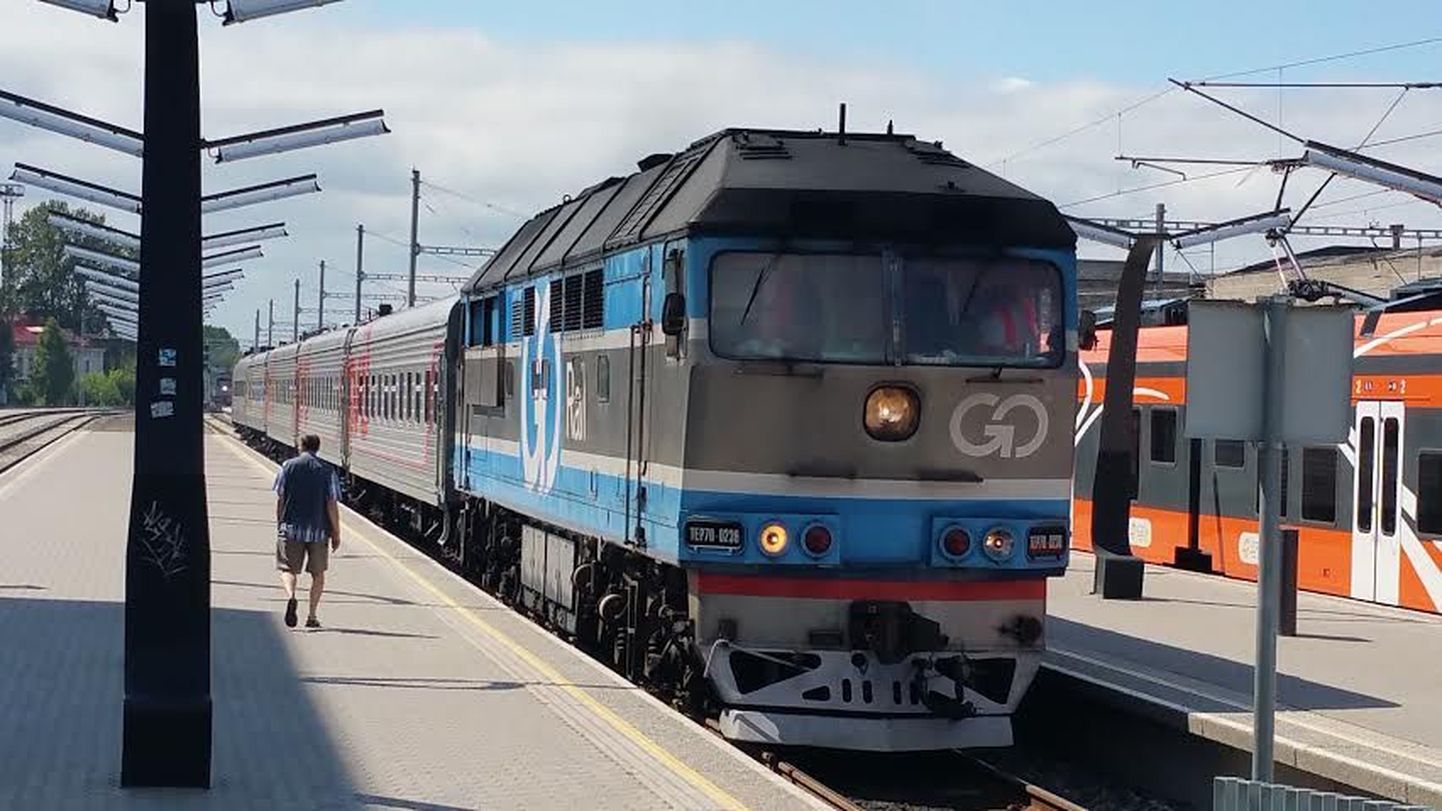 Tallinn - Moskva rong