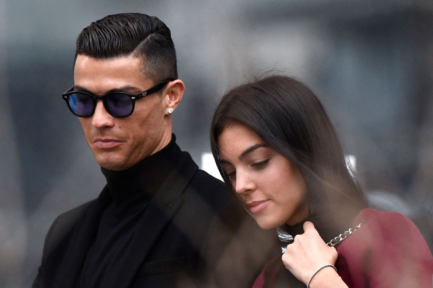 Cristiano Ronaldo (vasakul) ja Georgina Rodriguez.