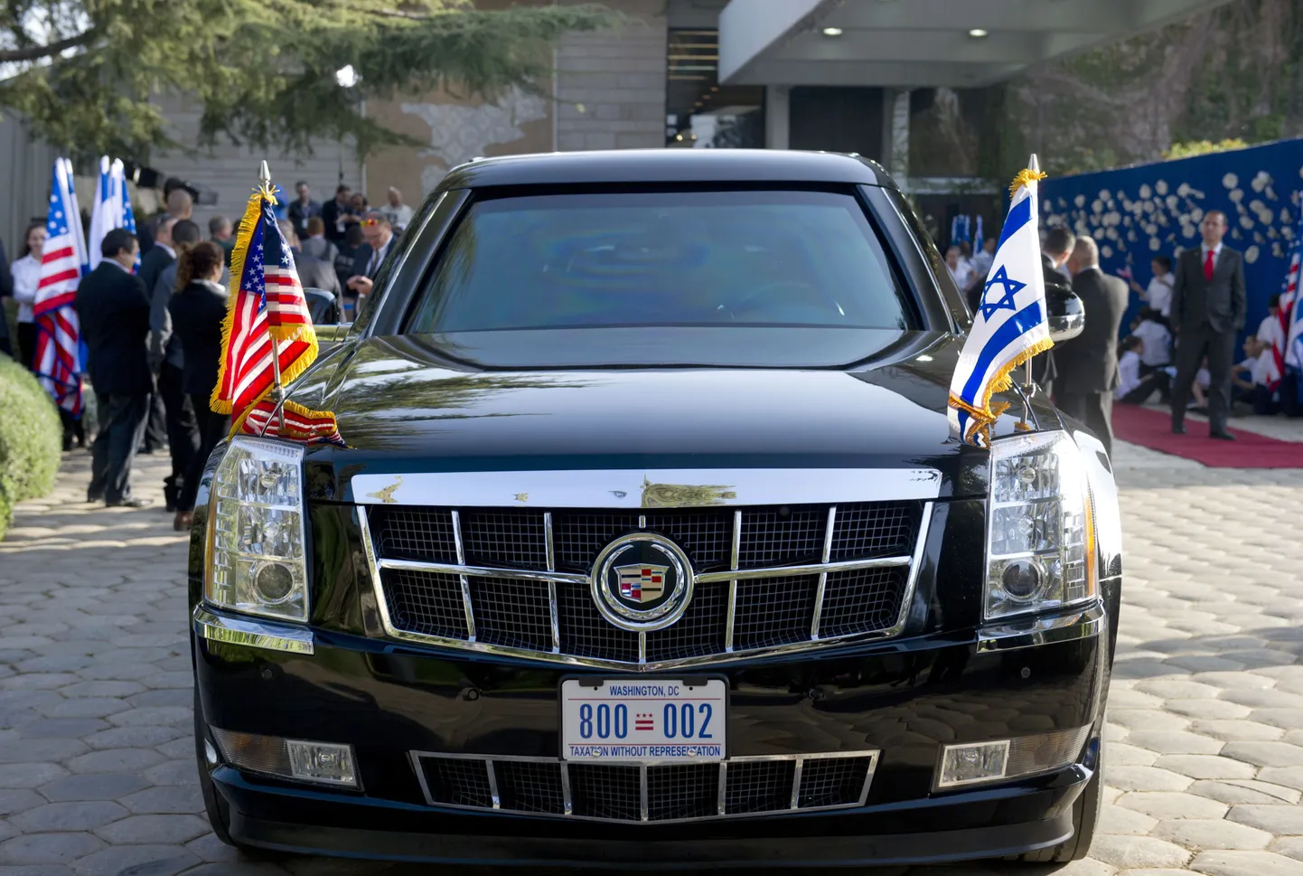 Barack Obama limusiin Iisraelis
