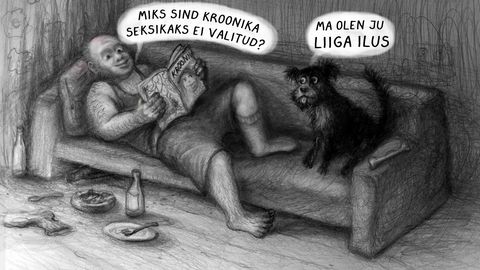 JUURIKAS ⟩ Allan Hmelnitski joonistus