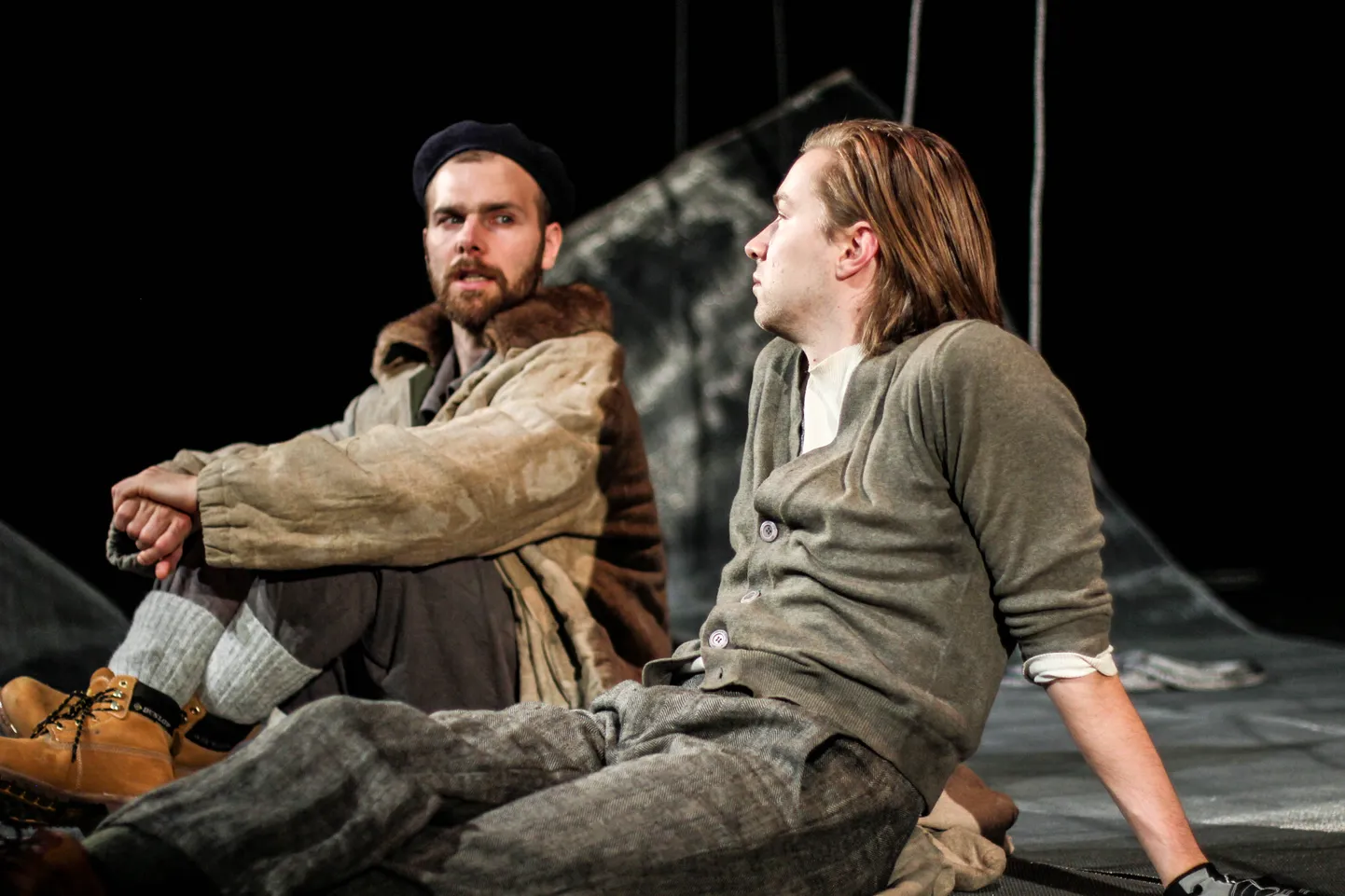 Hetk Paide Teatri lavastusest „Ma olen tuul“. Hinnatud Norra näitekirjaniku, Jon Fosse näidendi lavastas Johan Elm.