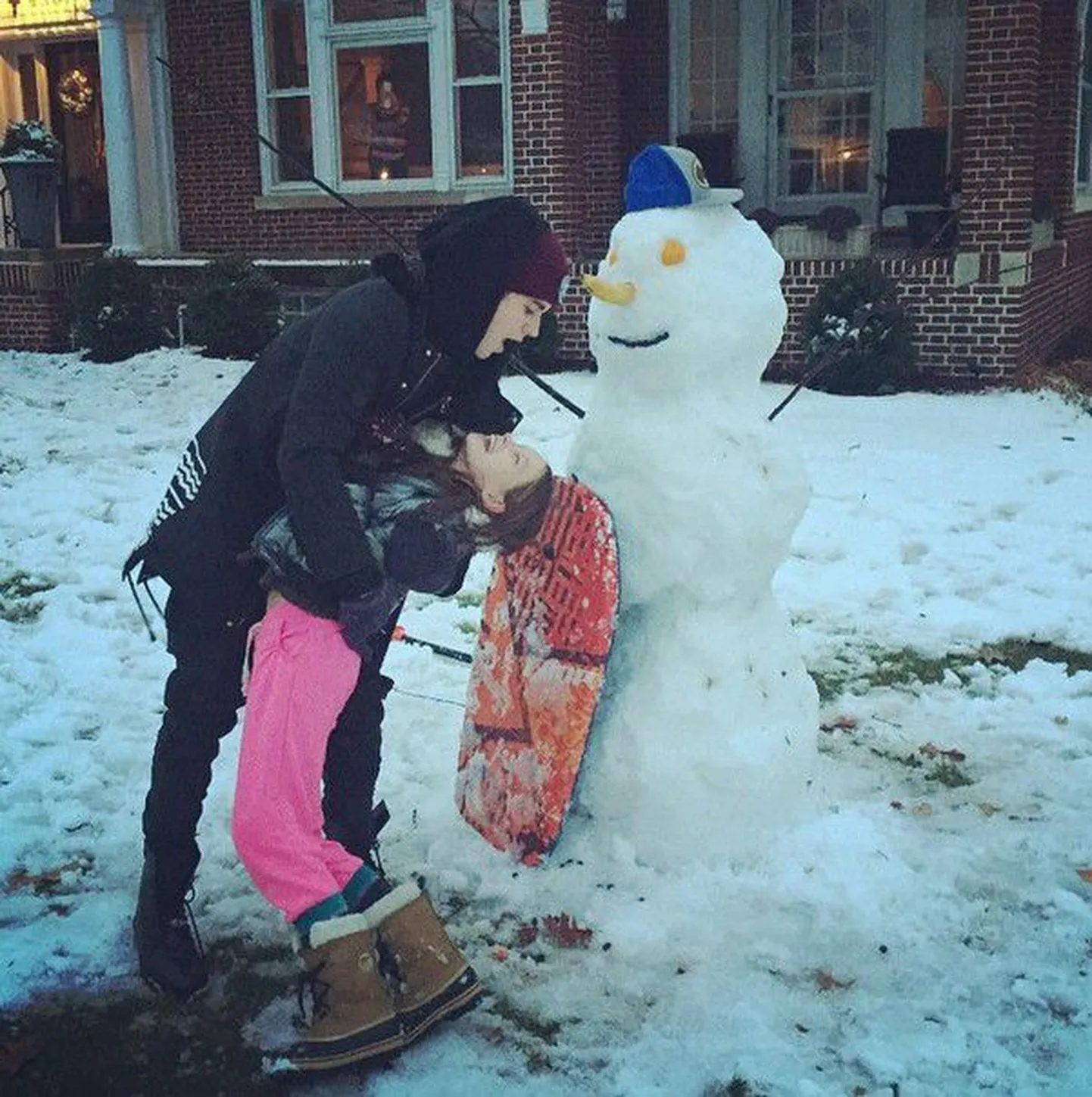 Justin Bieber ehitas lumememme