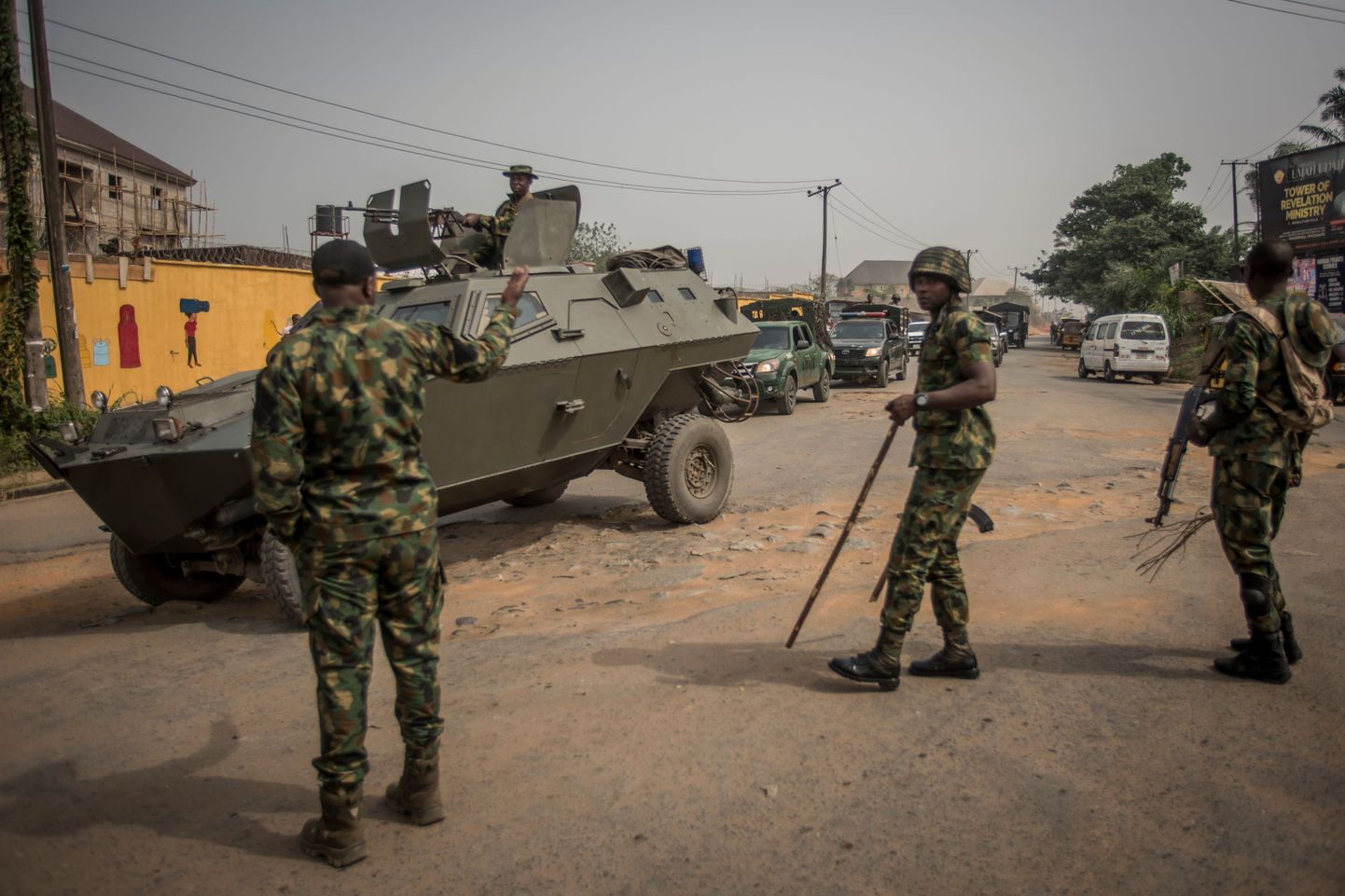 Nigeeria sõjaväelased.