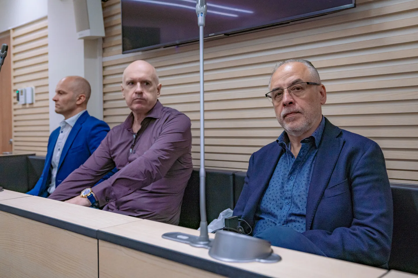 Pavel Gammer ja Hubert Hirv kohtus .