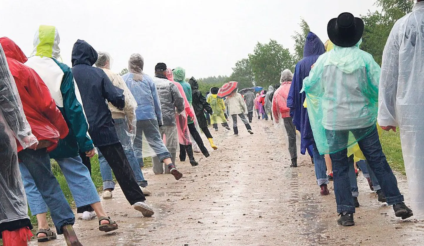 Kaie Seger märkis, et kuigi varasematel aastatel on line-tantsijad jalga keerutanud tihtilugu vihmas, ei ole uuel aastal ilmal enam erilist rolli, sest tantsijad pääsevad metsatee asemel lõpuks ometi korralikule teele.