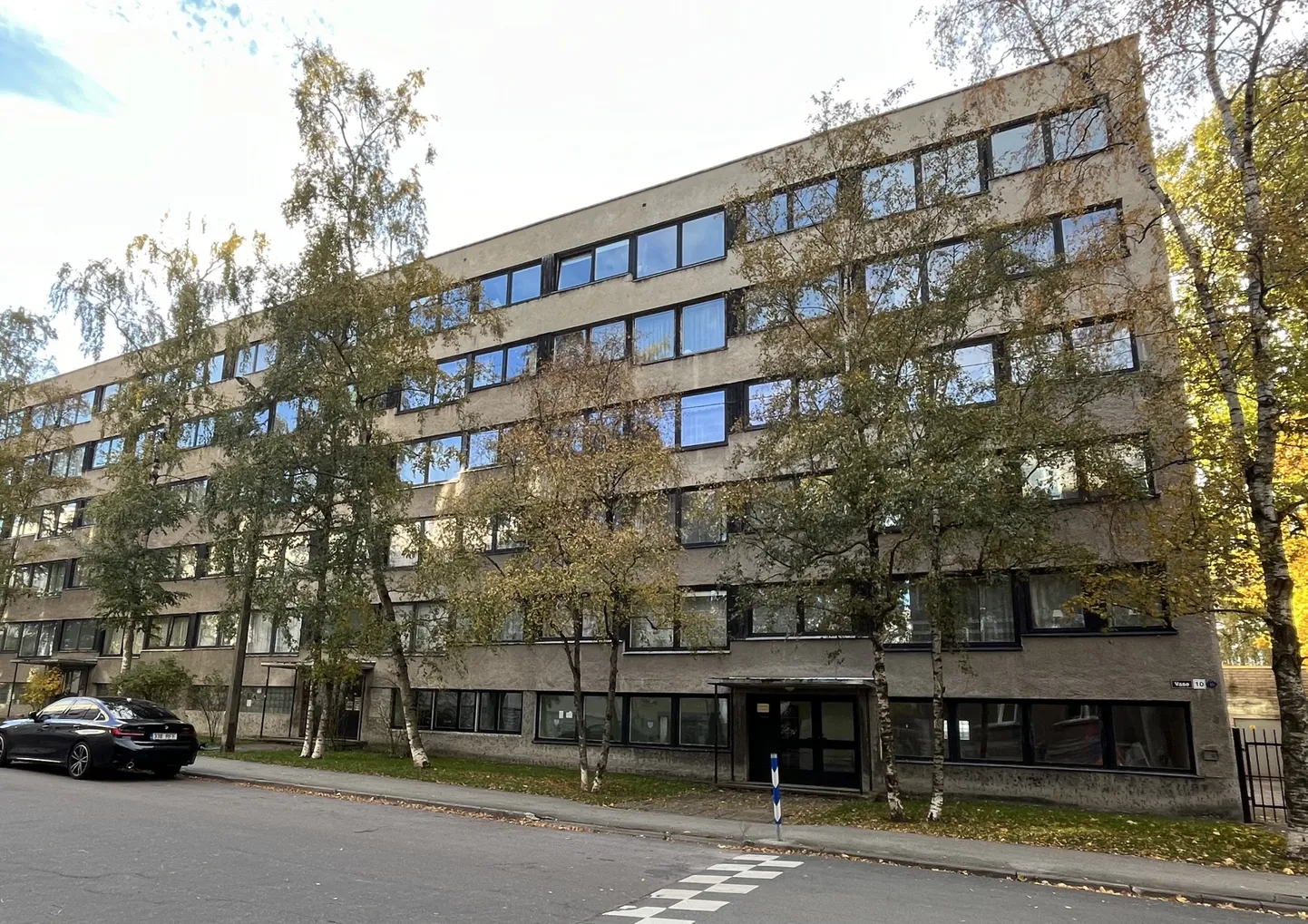 Kortermaja Kadriorus, millel küttesüsteem vahetati.