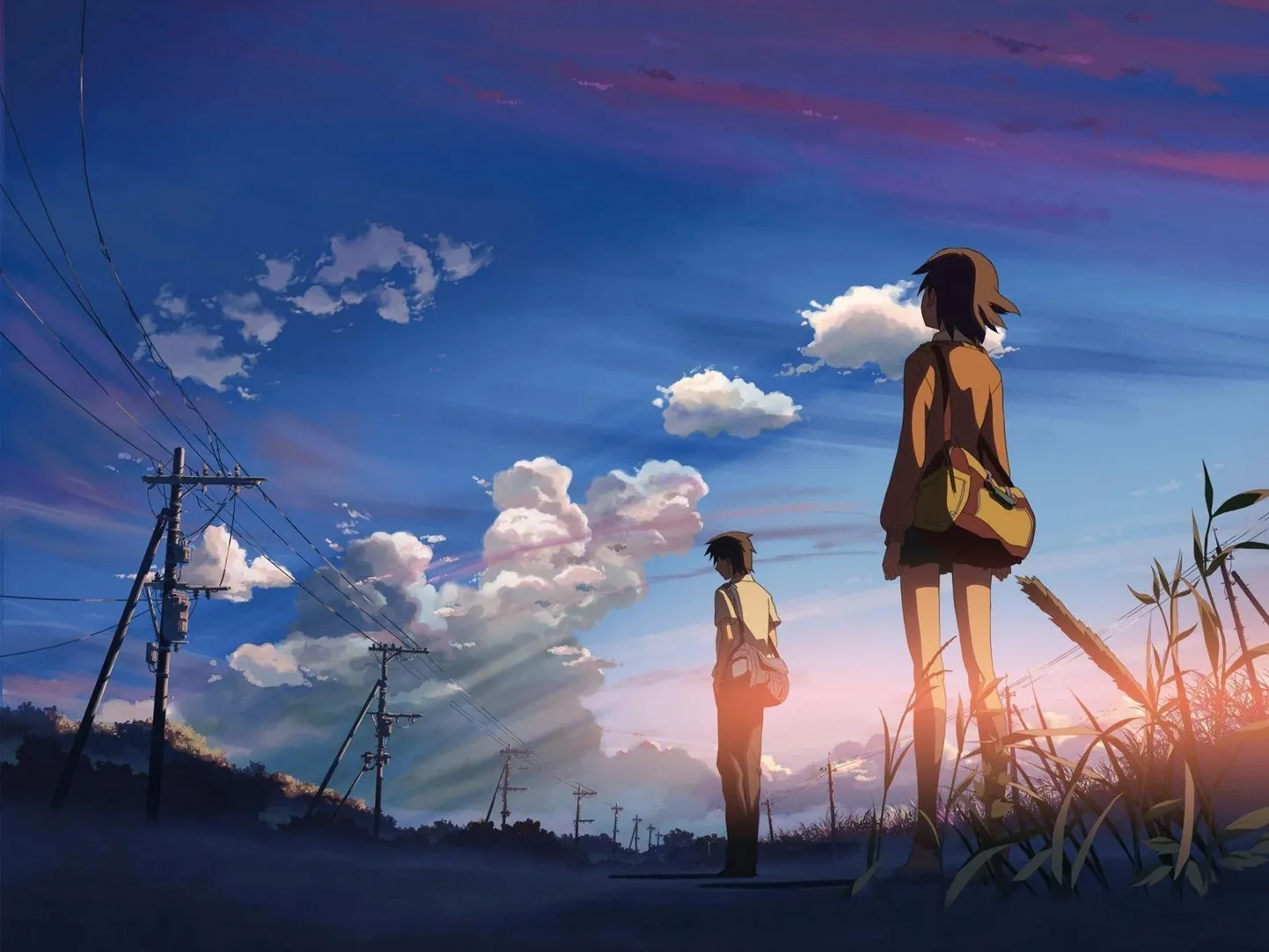 Kas pole mitte ilus? Selline näeb välja Makoto Shinkai igatsuslik, taevakarva maailm.