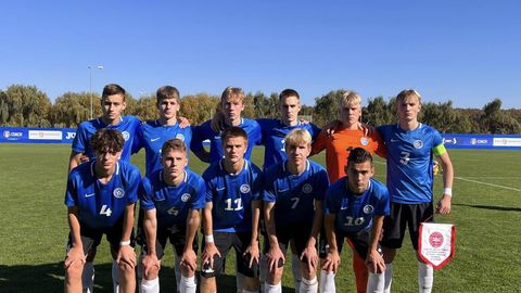 Eesti jalgpallinoored said EM-valiksarjas korraliku keretäie